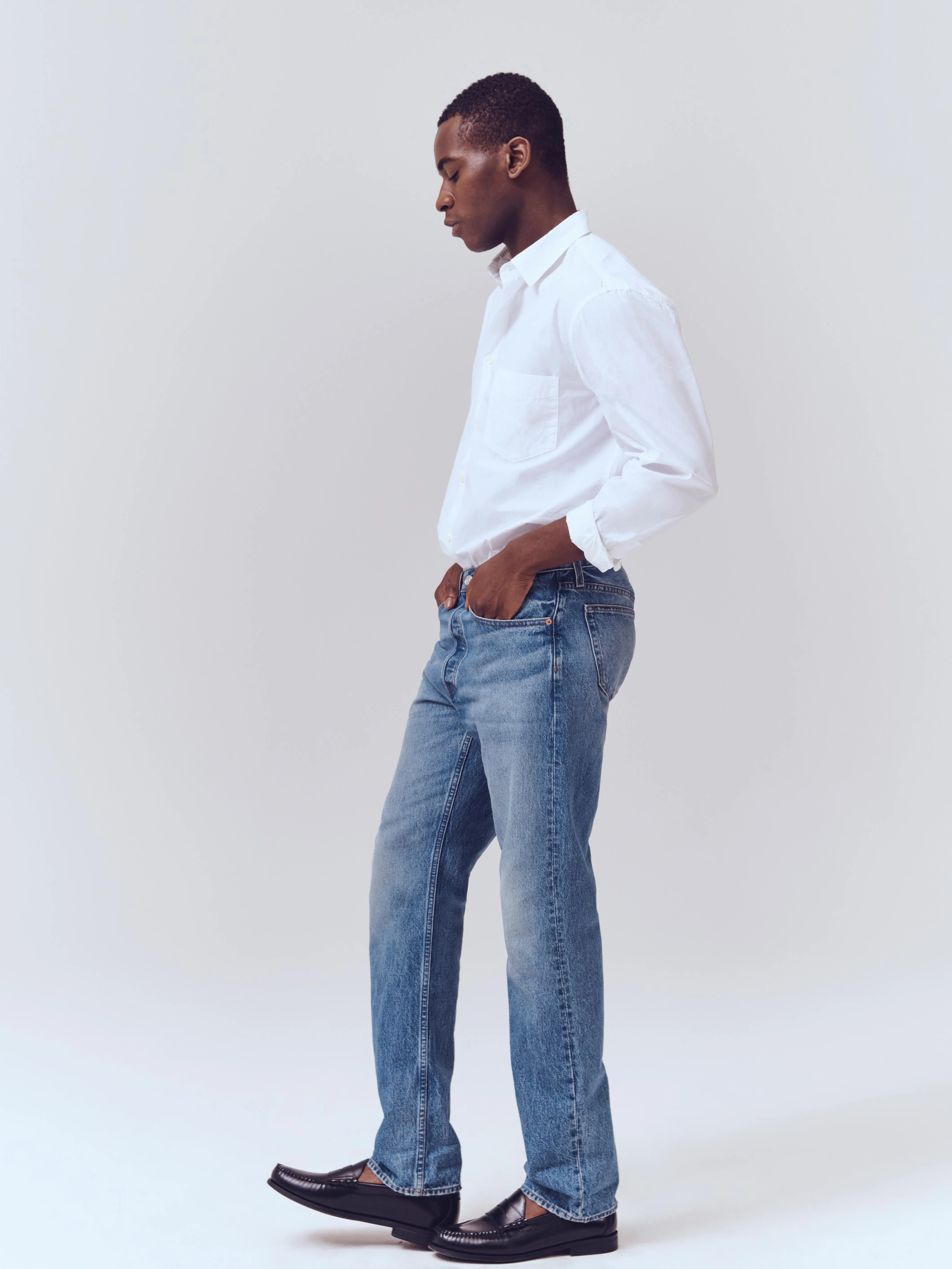 AM Original 5 Pocket Jean sold by Alex Mill product image thumbnail 3