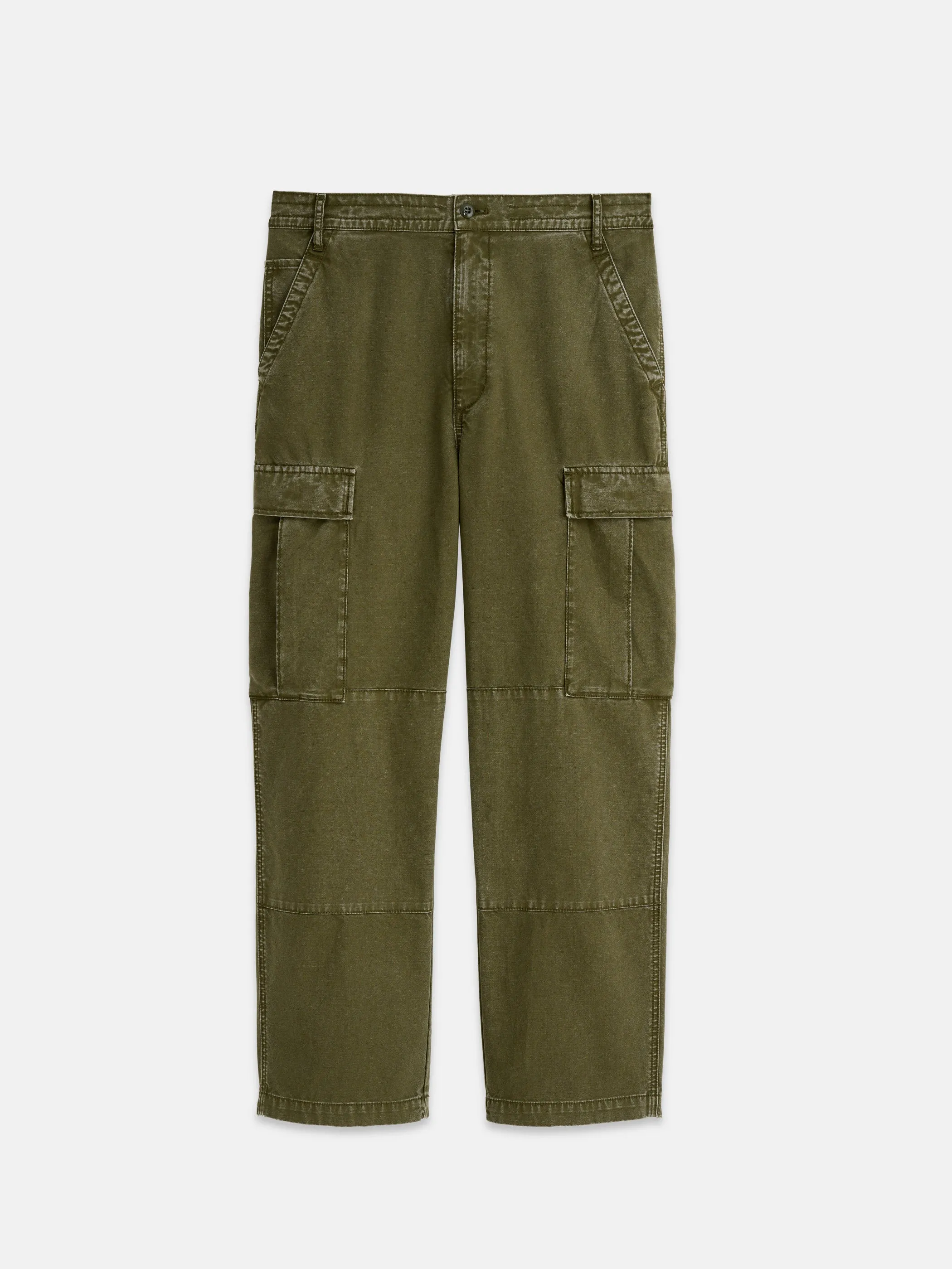 Pull On Cargo Pant In Canvas sold by Alex Mill