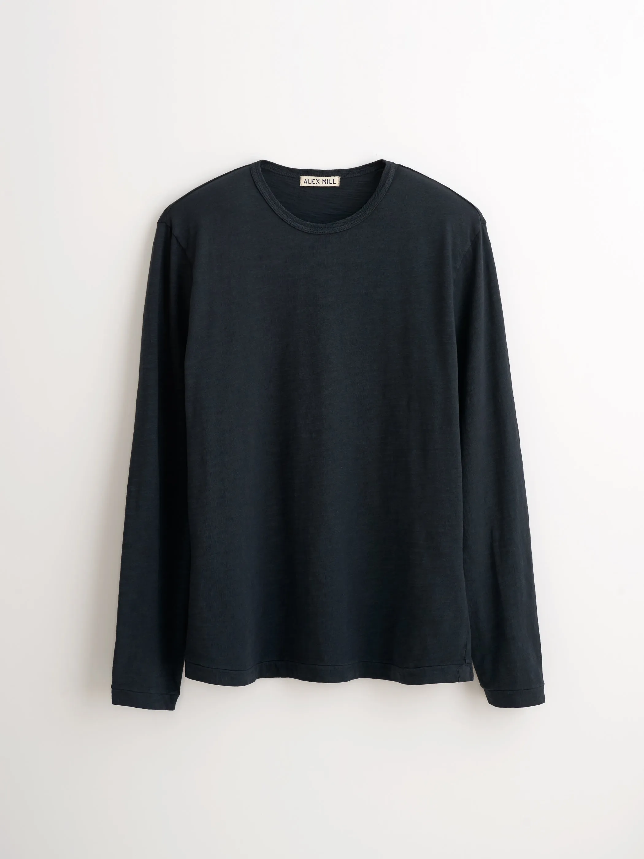 Standard Long Sleeve T-Shirt in Slub Cotton sold by Alex Mill