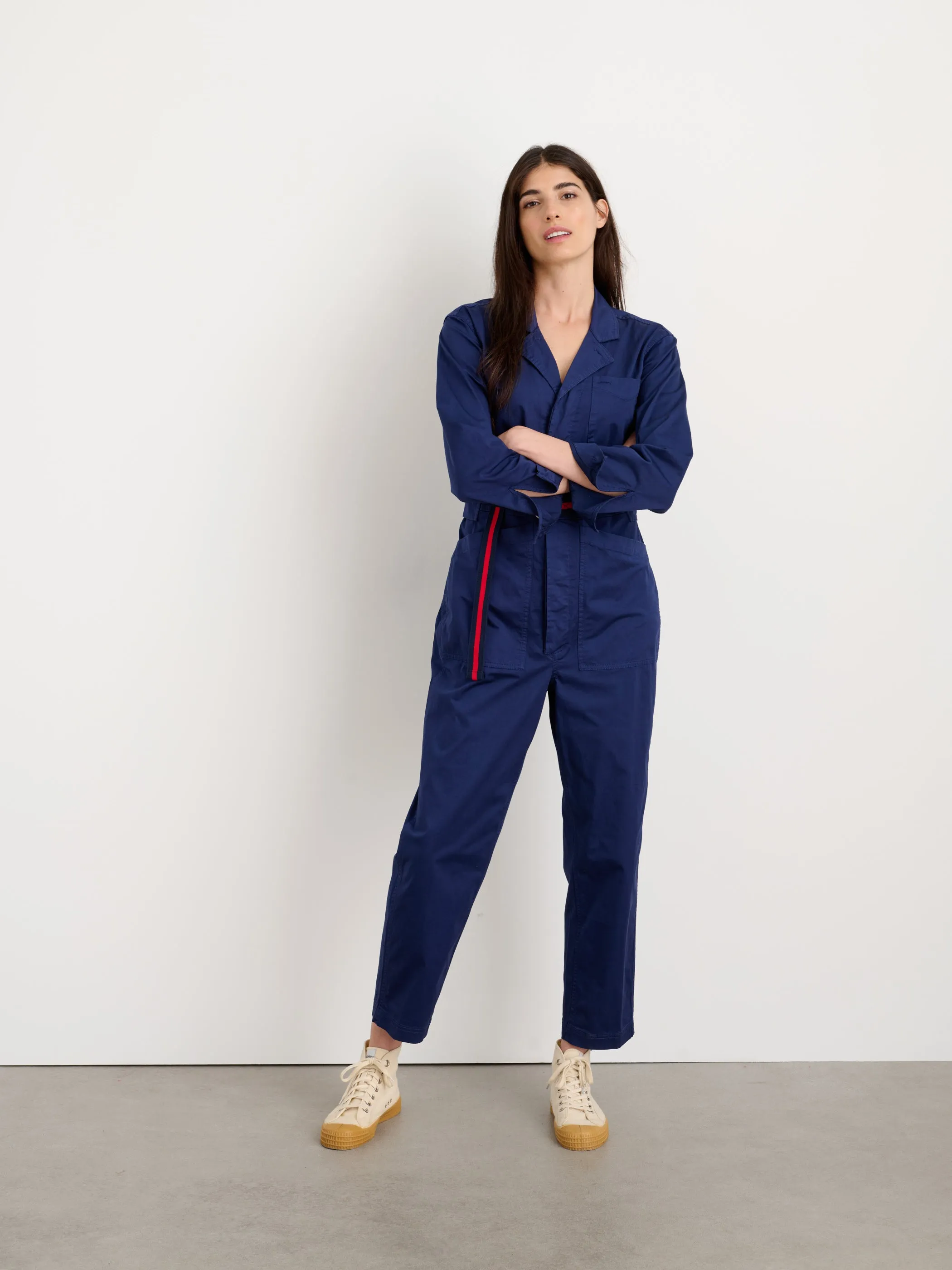Standard Jumpsuit in Cotton Twill sold by Alex Mill product image thumbnail 2