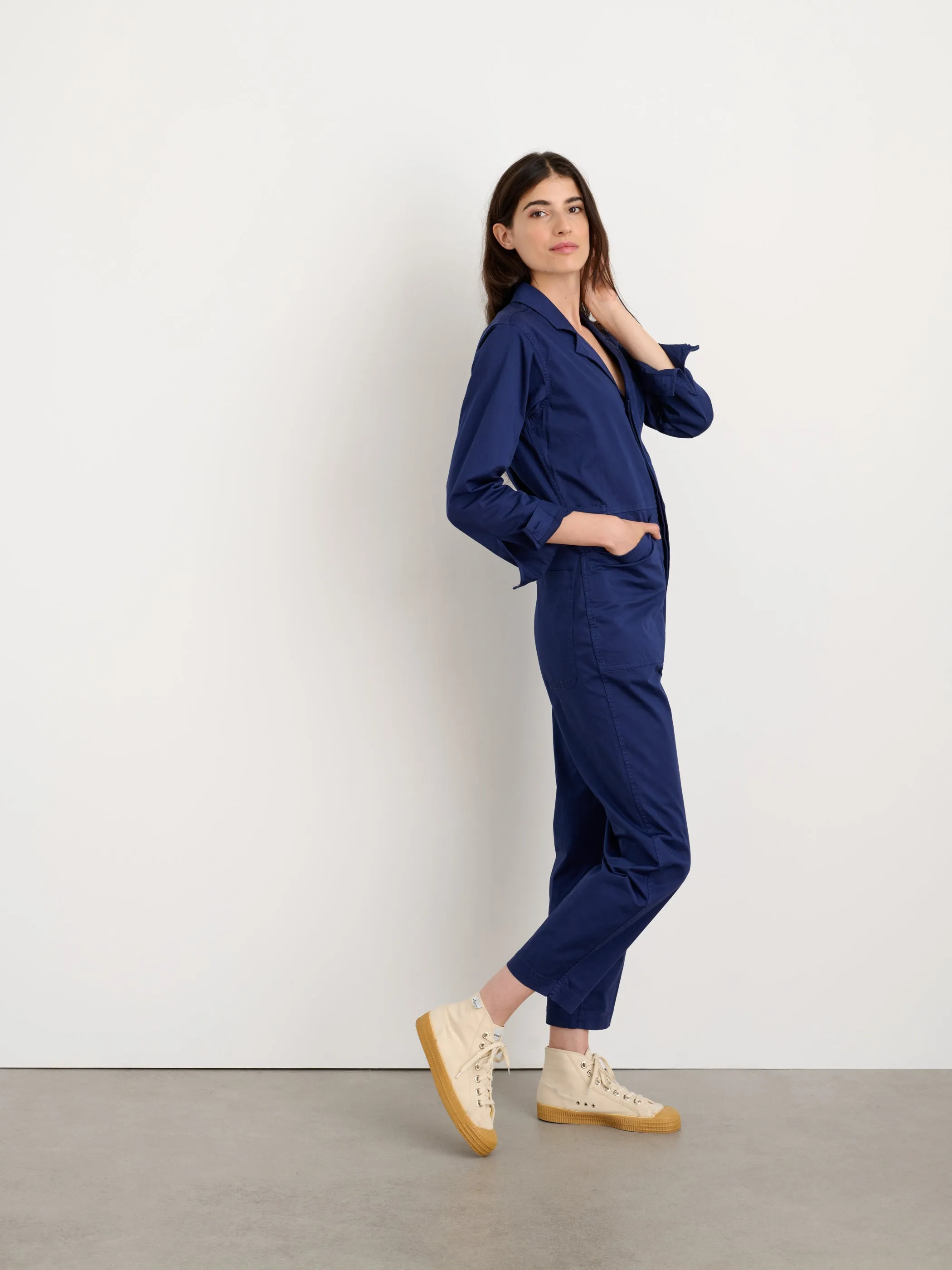 Standard Jumpsuit in Cotton Twill sold by Alex Mill product image thumbnail 5