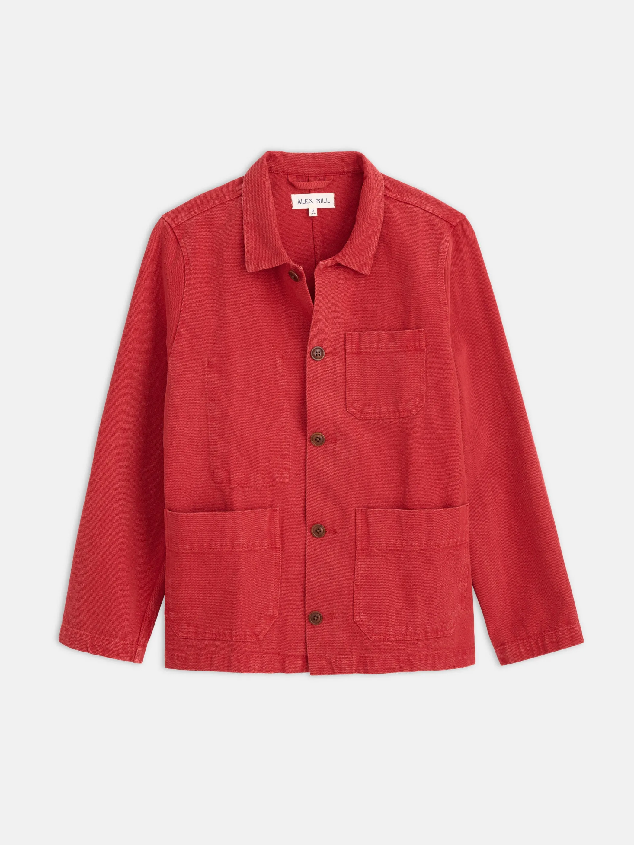 Britt Work Jacket in Recycled Denim sold by Alex Mill