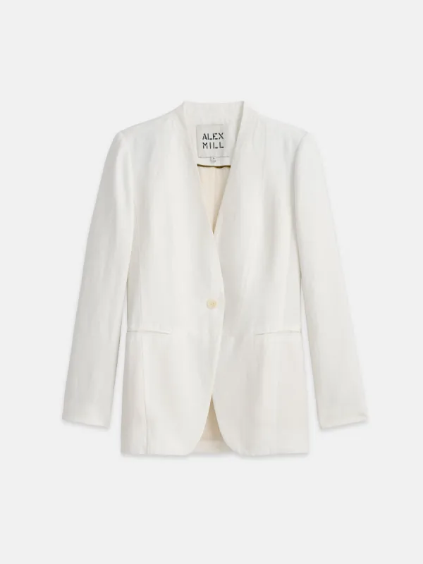Madeline Blazer in Twill sold by Alex Mill