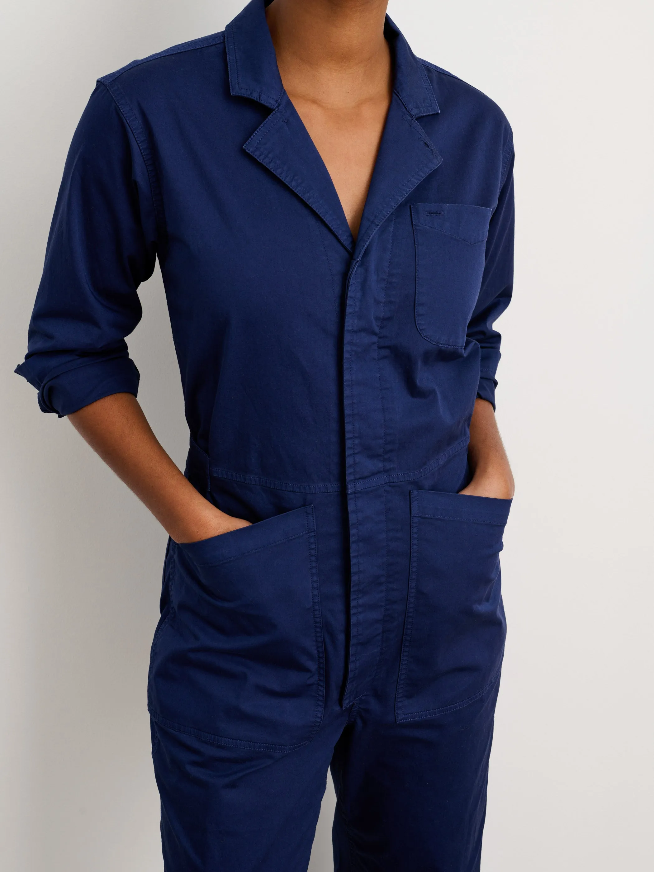 Standard Jumpsuit in Long Inseam sold by Alex Mill product image thumbnail 4