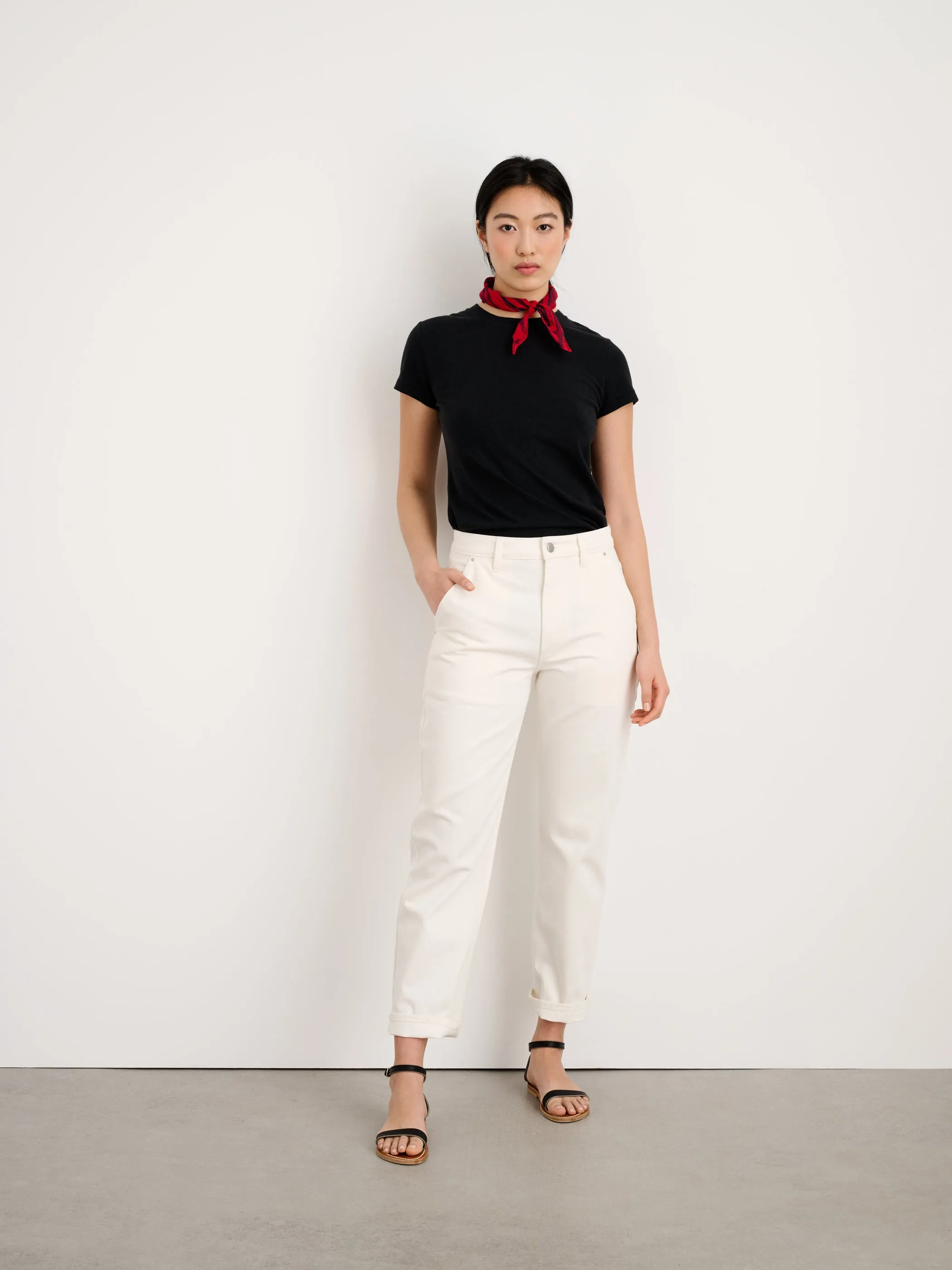 Prospect Tee in Linen sold by Alex Mill product image thumbnail 2