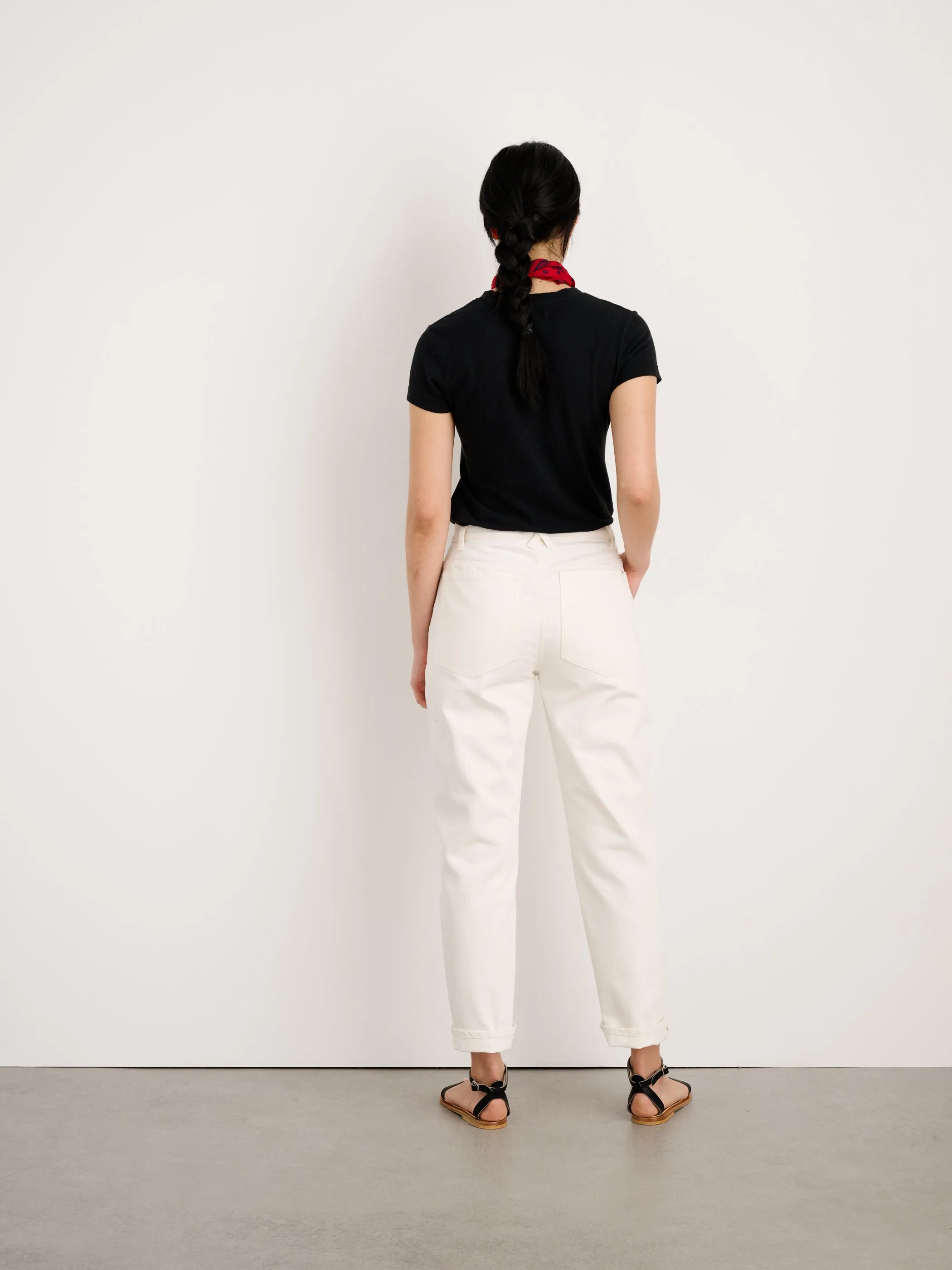 Prospect Tee in Linen sold by Alex Mill product image thumbnail 4