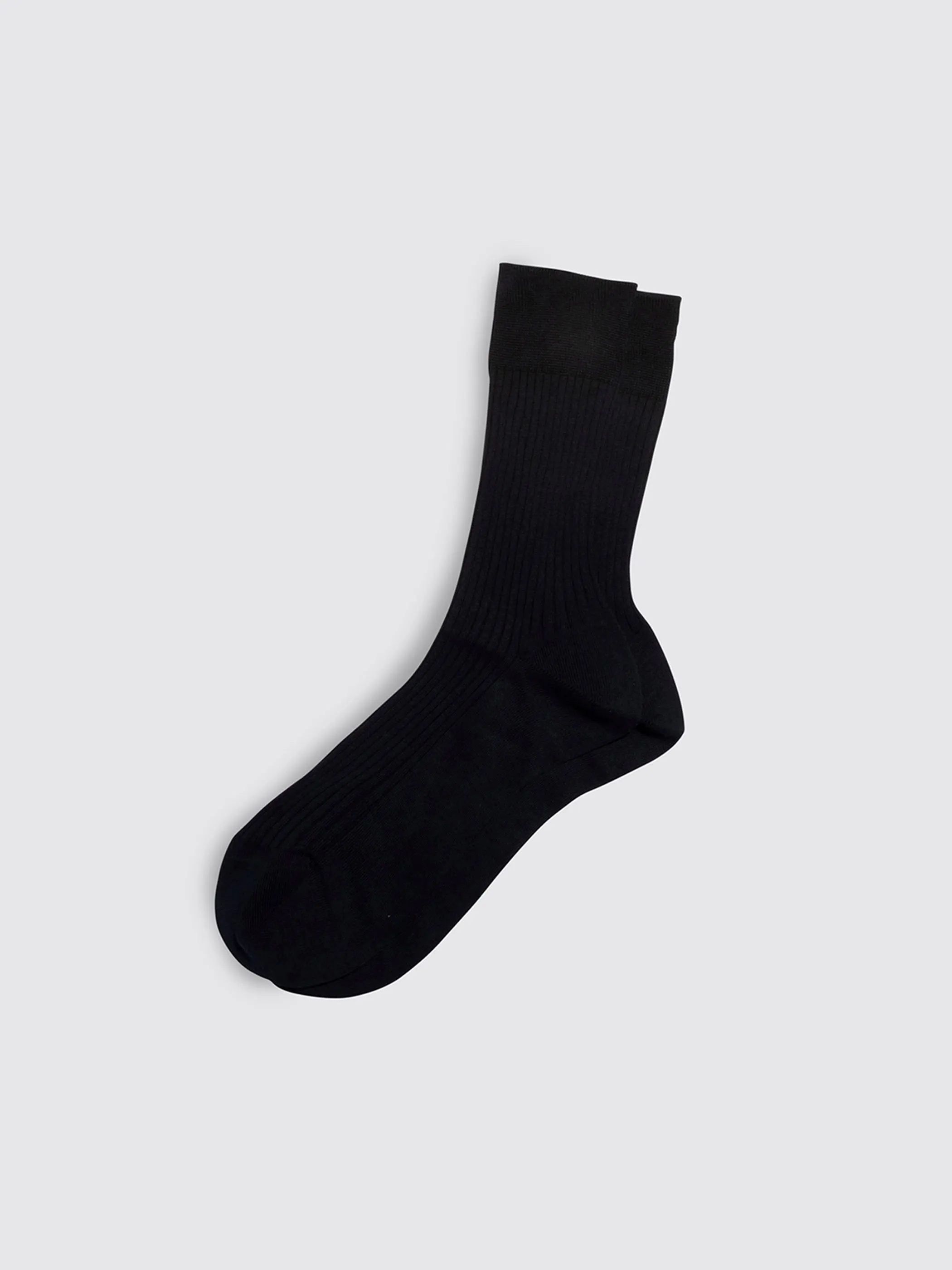 Maria La Rosa Bio Cotton Ribbed Socks sold by Alex Mill