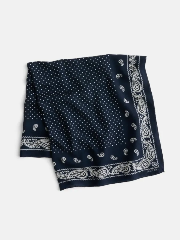 Italian Bandana Scarf in Wool sold by Alex Mill