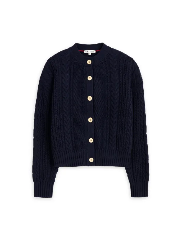 Cable Knit Nico Chunky Cardigan sold by Alex Mill