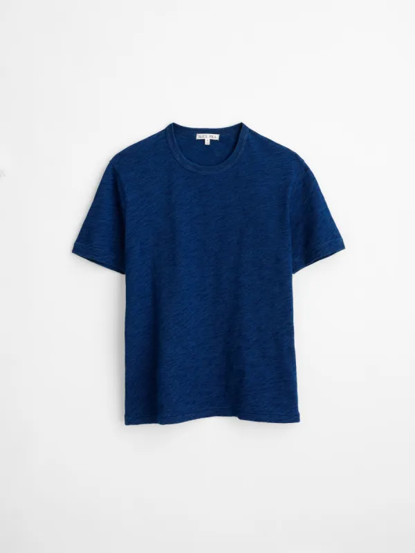 Standard Tee in Indigo Slub Cotton sold by Alex Mill