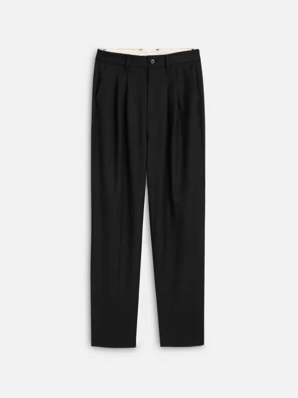 Suit(ish) Pleat Pant in Italian Wool Gabardine sold by Alex Mill