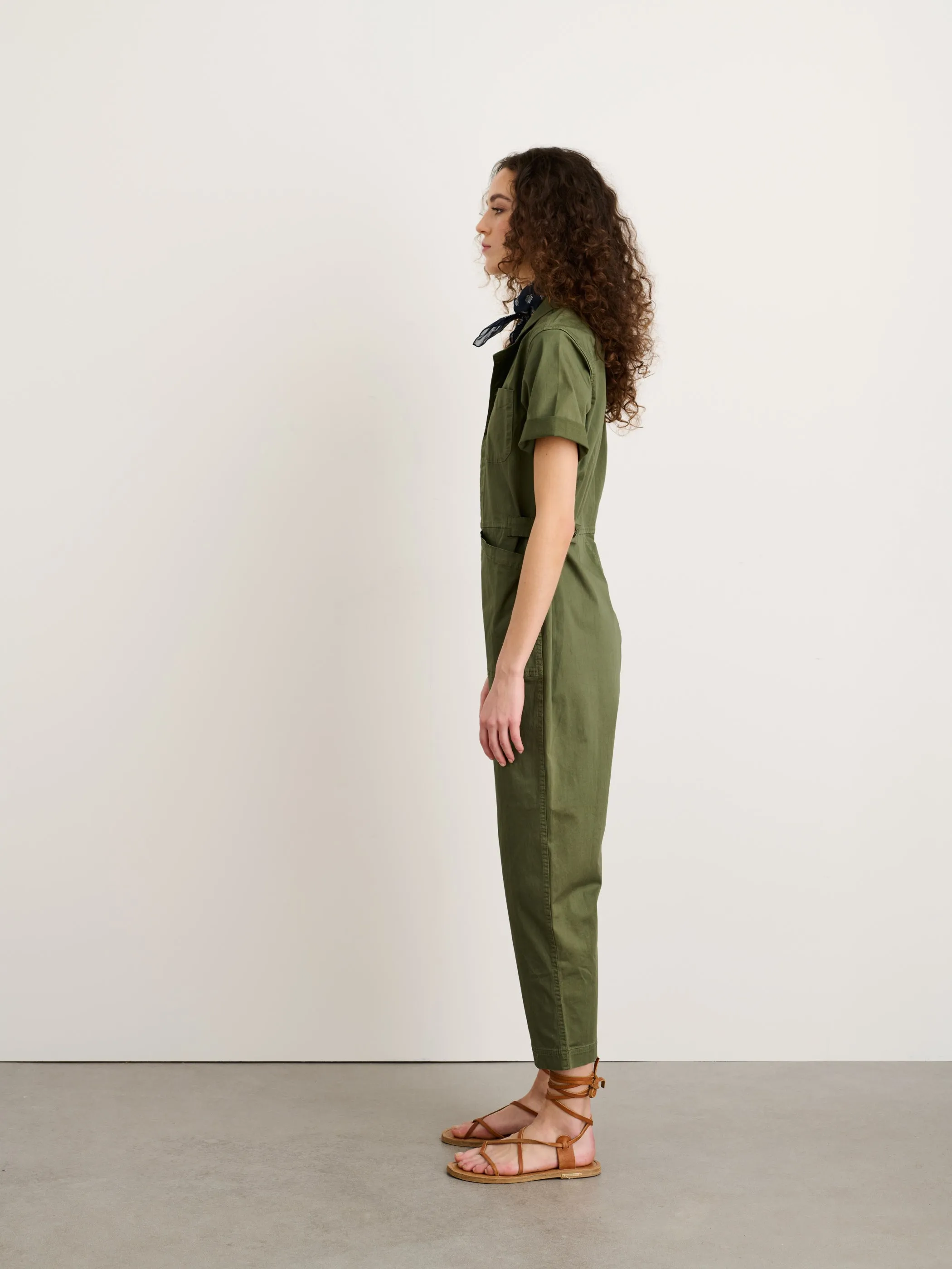Standard Short Sleeve Jumpsuit sold by Alex Mill product image thumbnail 4
