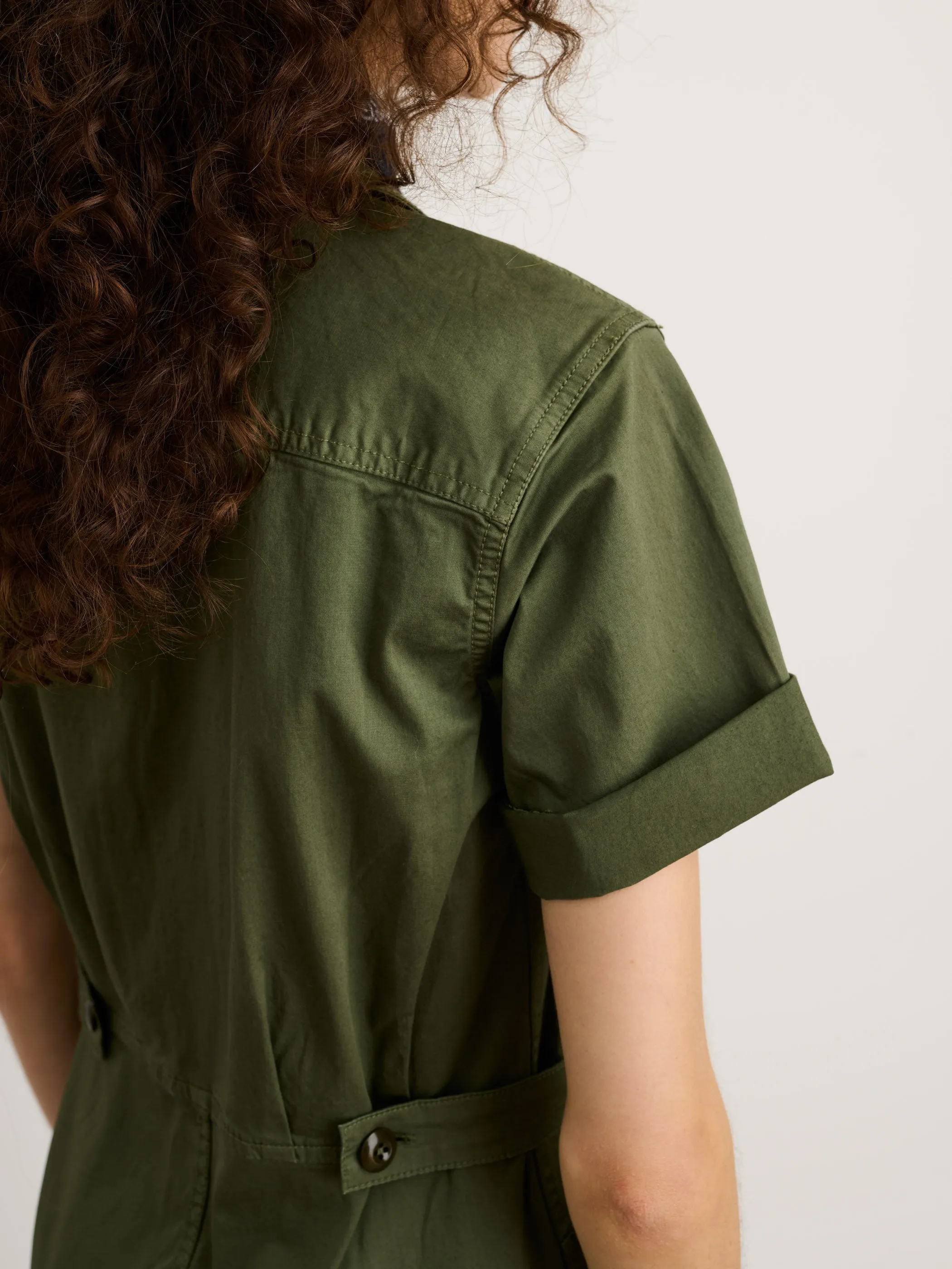 Standard Short Sleeve Jumpsuit sold by Alex Mill product image thumbnail 5