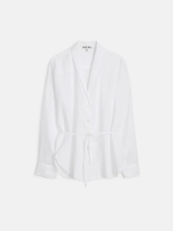 Karlie Shirt In Cotton Voile sold by Alex Mill