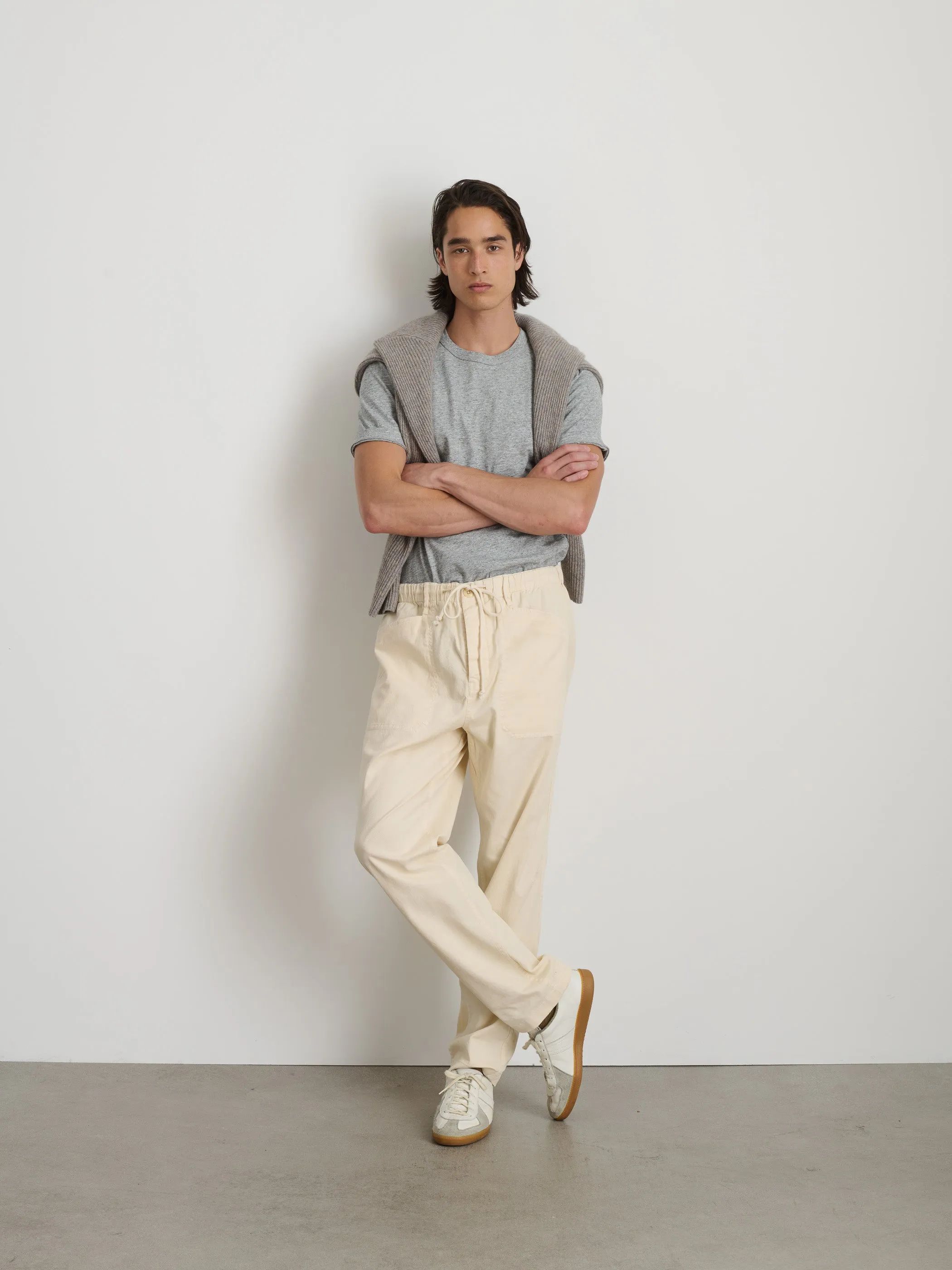 Pull-On Button Fly Pant sold by Alex Mill product image thumbnail 2