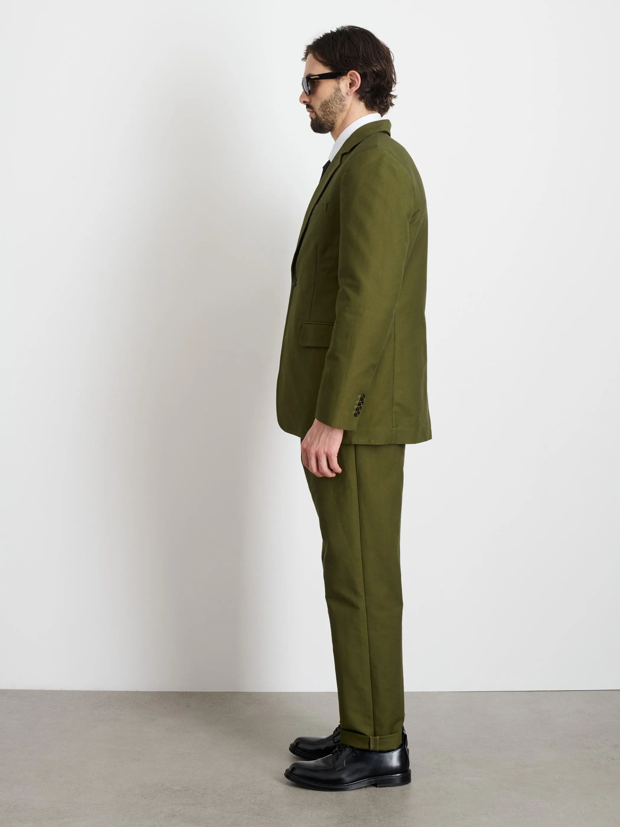 Grant Blazer In Cotton Twill sold by Alex Mill product image thumbnail 4