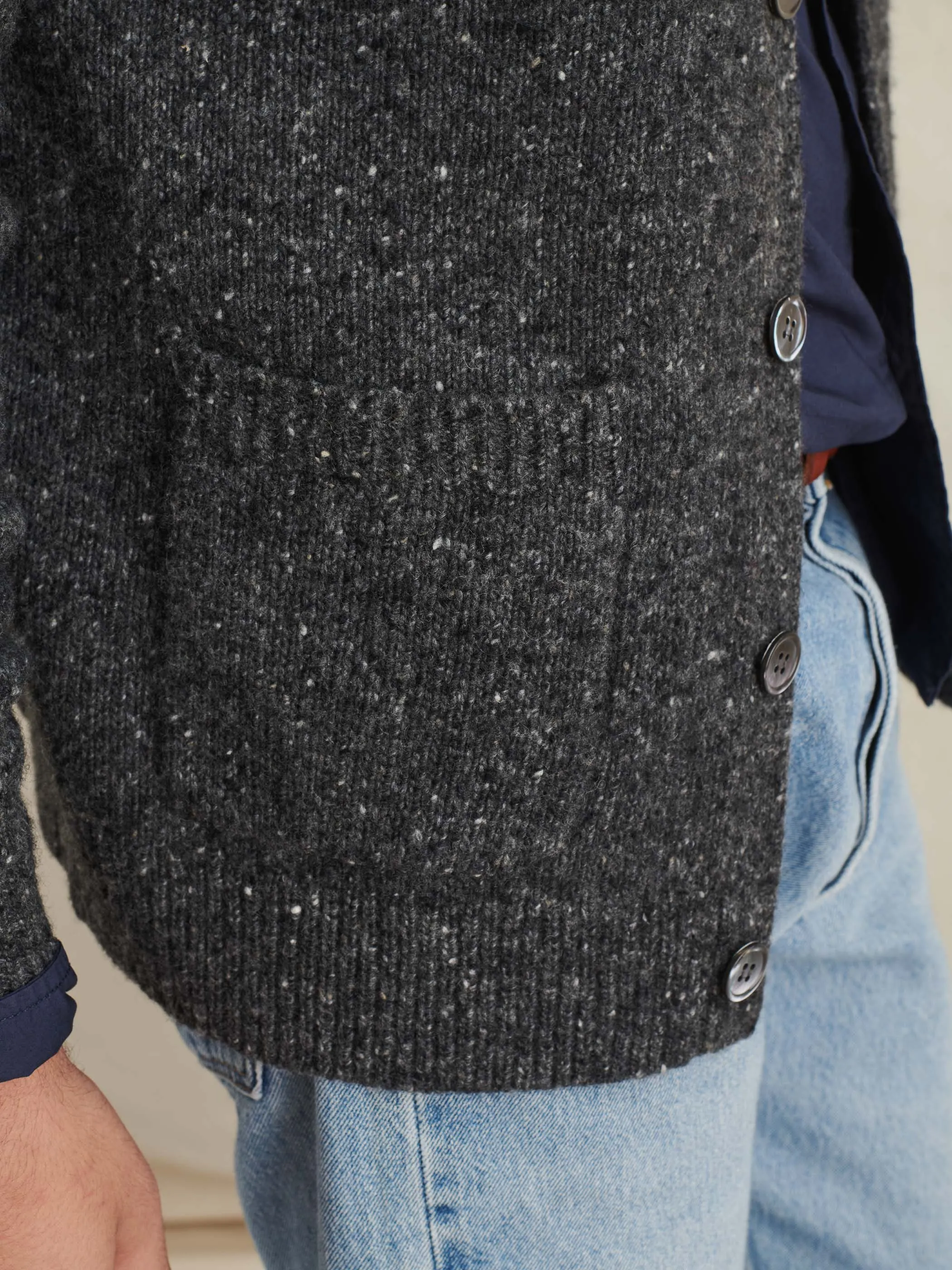 Donegal Wool Cardigan sold by Alex Mill product image thumbnail 4