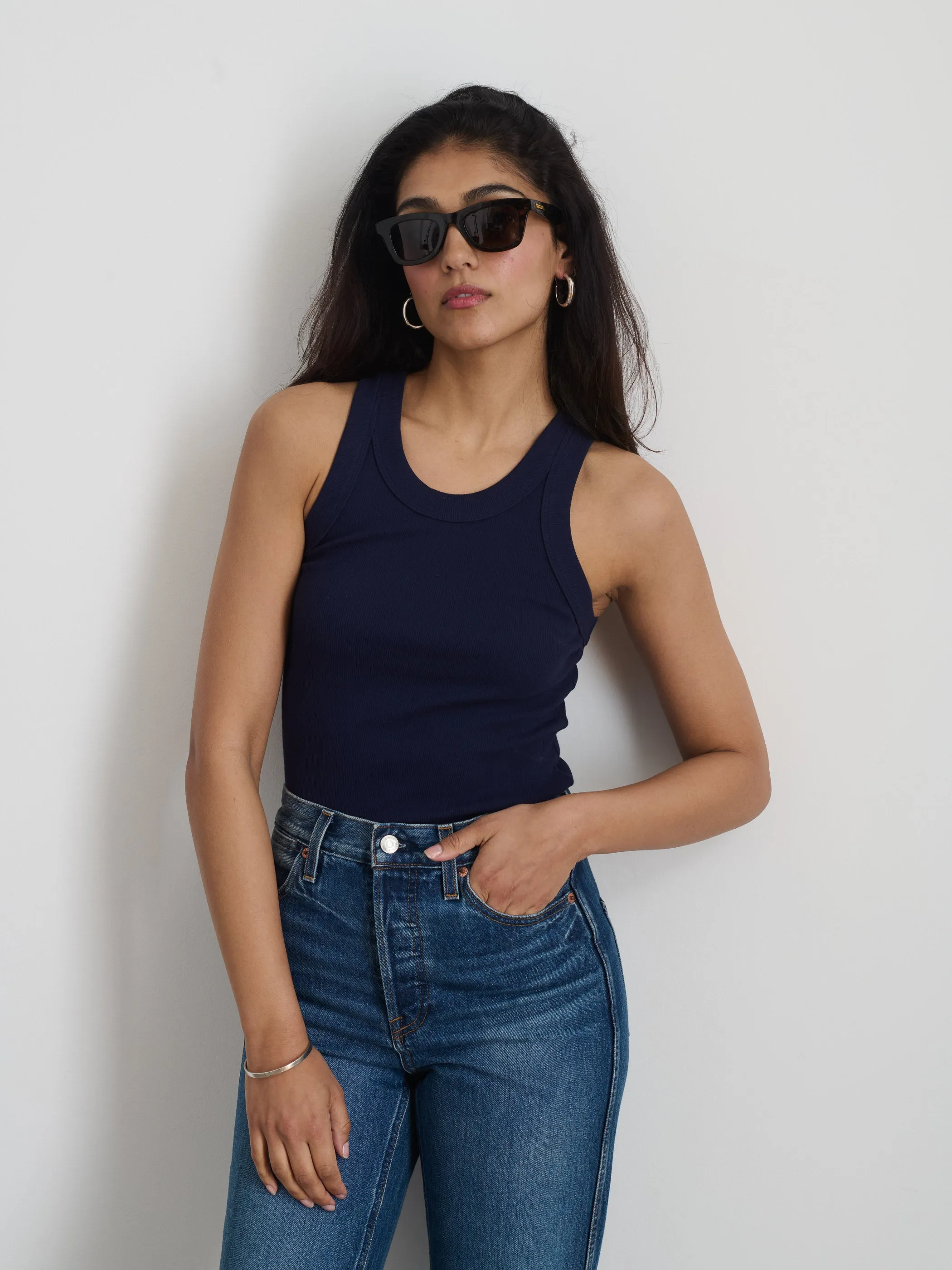 Everyday Rib Tank sold by Alex Mill product image thumbnail 3