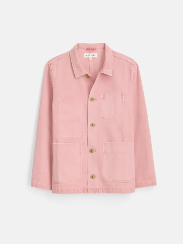 Britt Work Jacket in Recycled Denim sold by Alex Mill