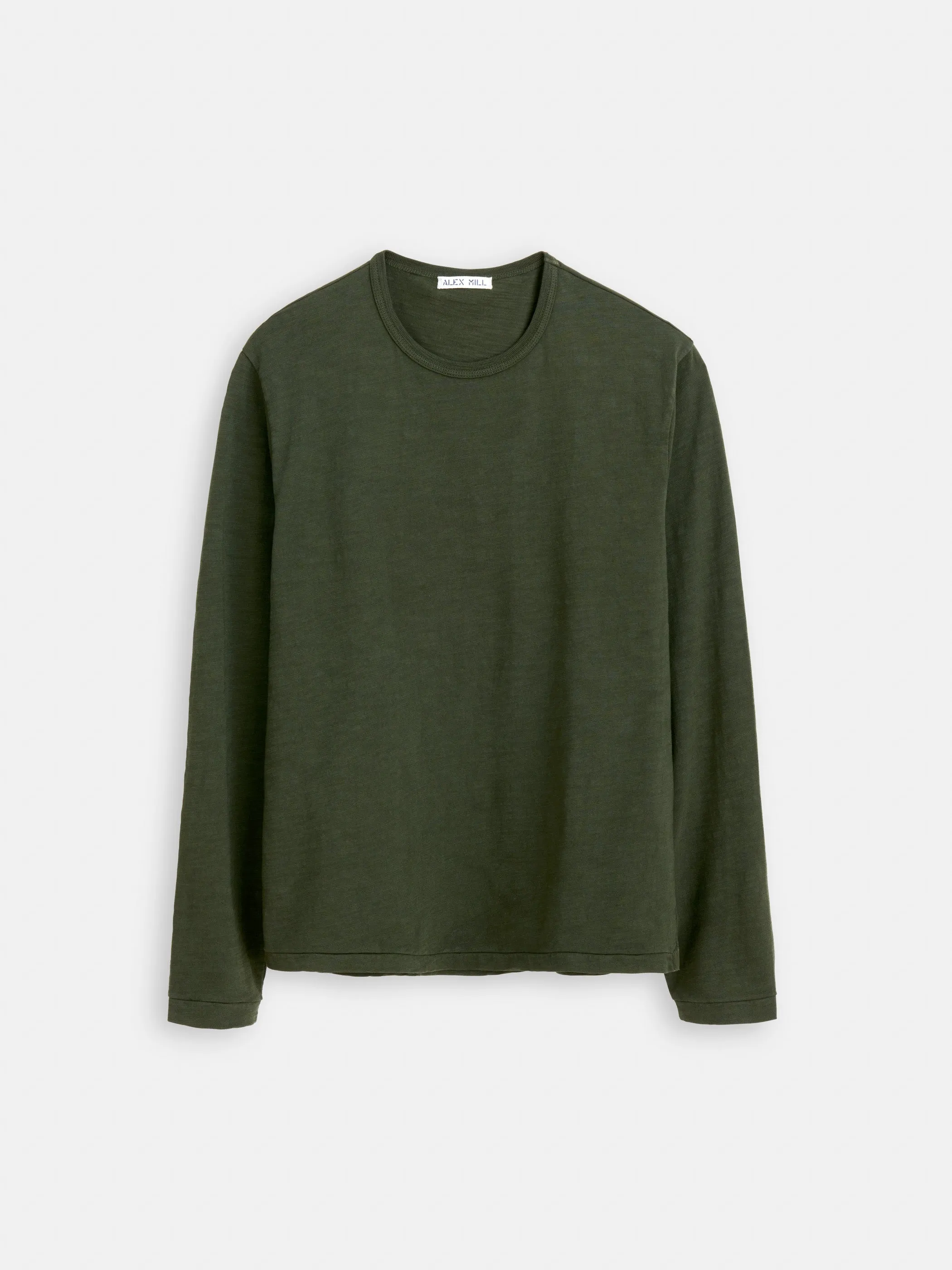 Standard Long Sleeve T-Shirt in Slub Cotton sold by Alex Mill