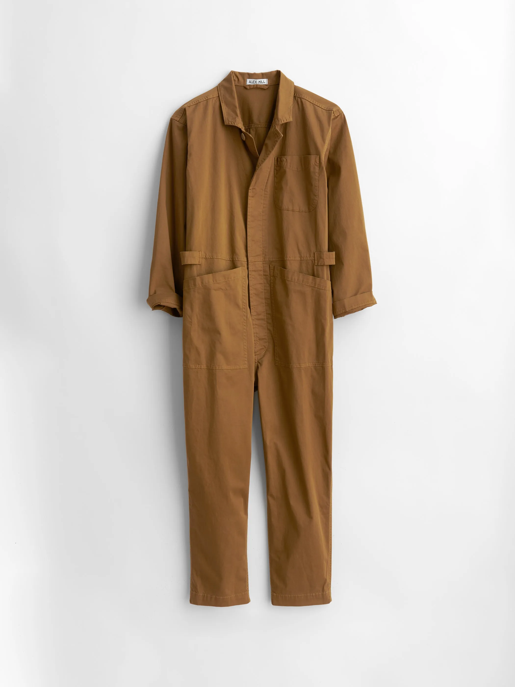 The Standard Jumpsuit in Cotton Twill sold by Alex Mill