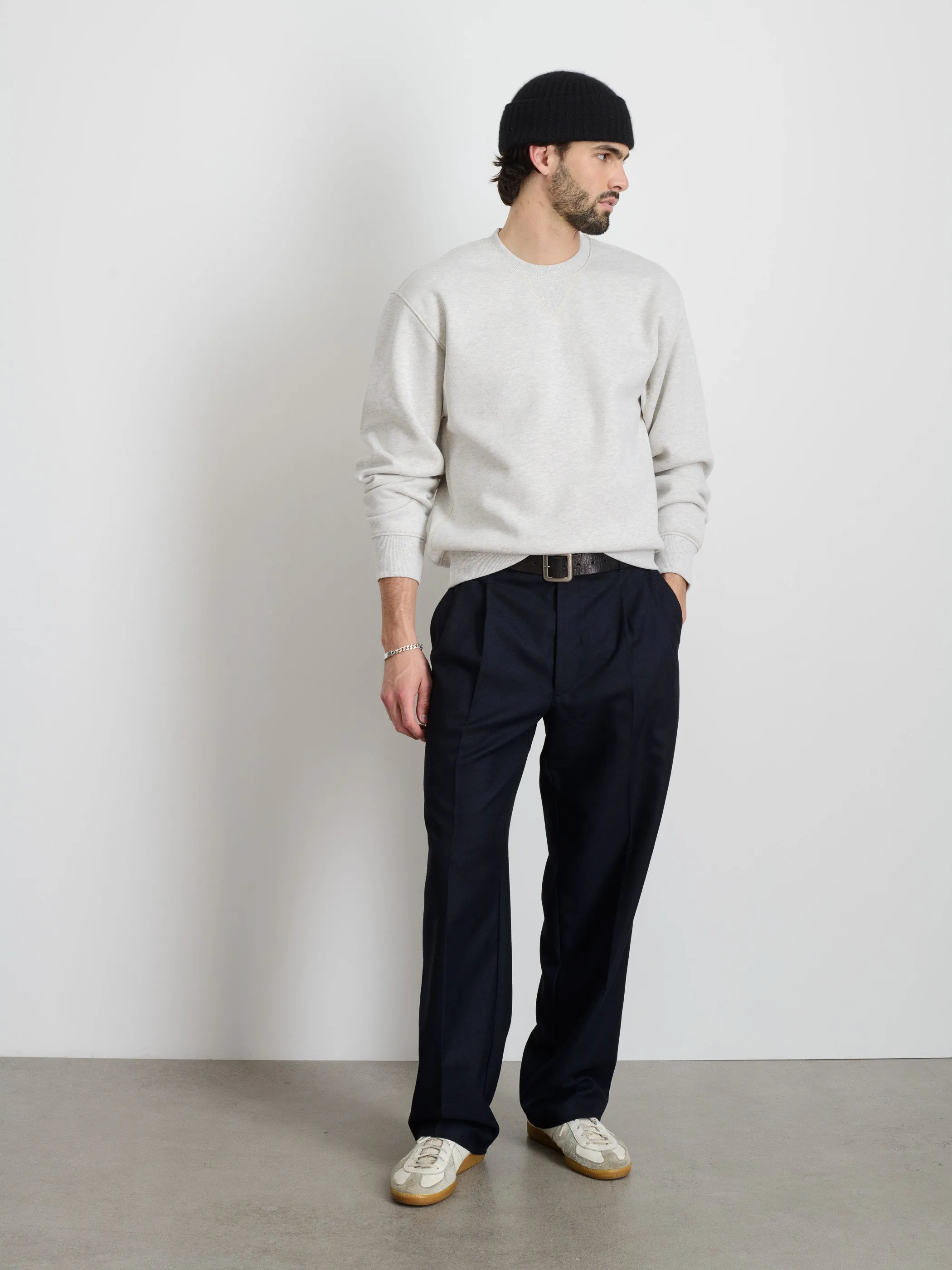 Marlon Sweatshirt In Cotton Fleece sold by Alex Mill product image thumbnail 3