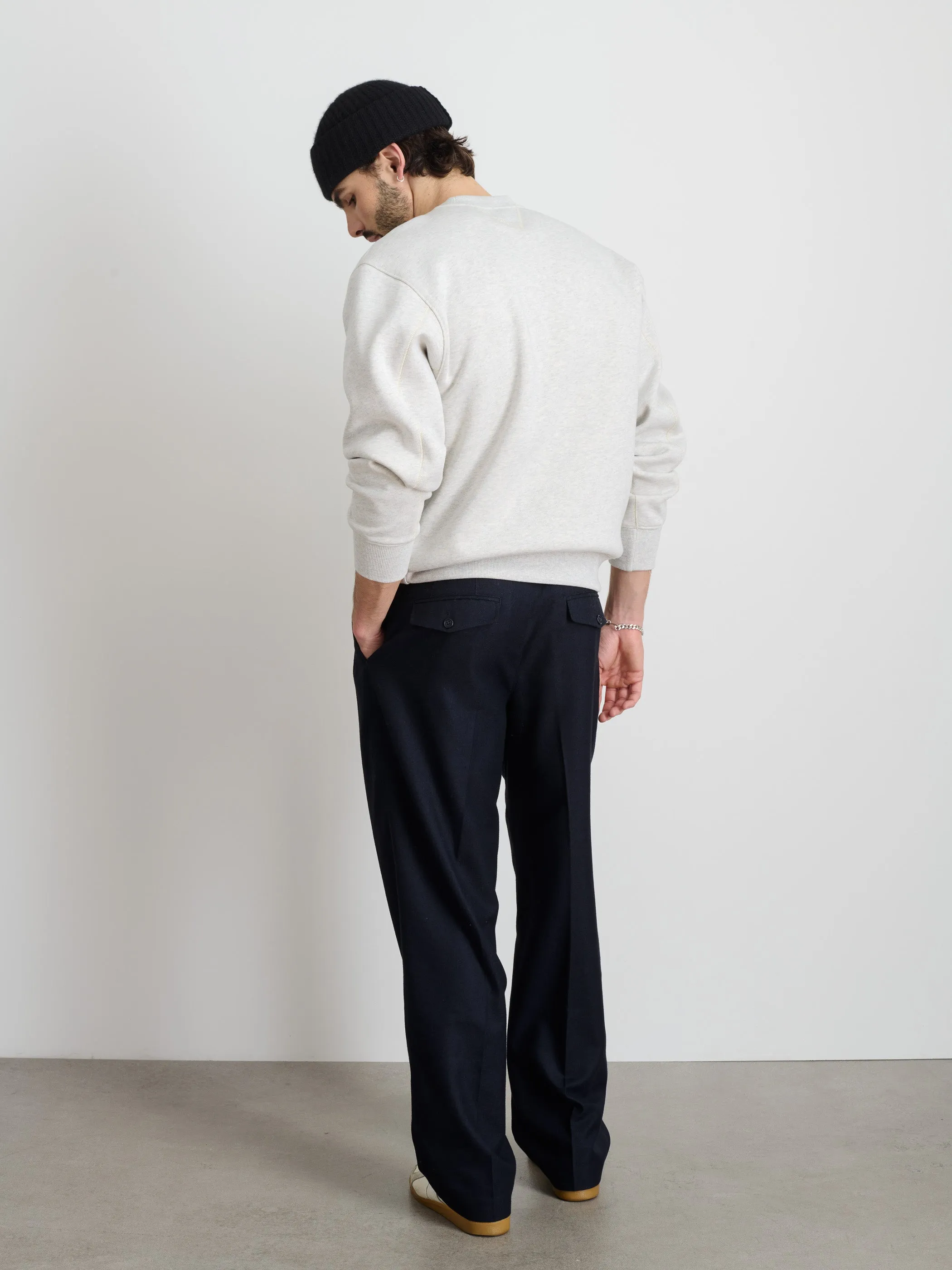Marlon Sweatshirt In Cotton Fleece sold by Alex Mill product image thumbnail 5
