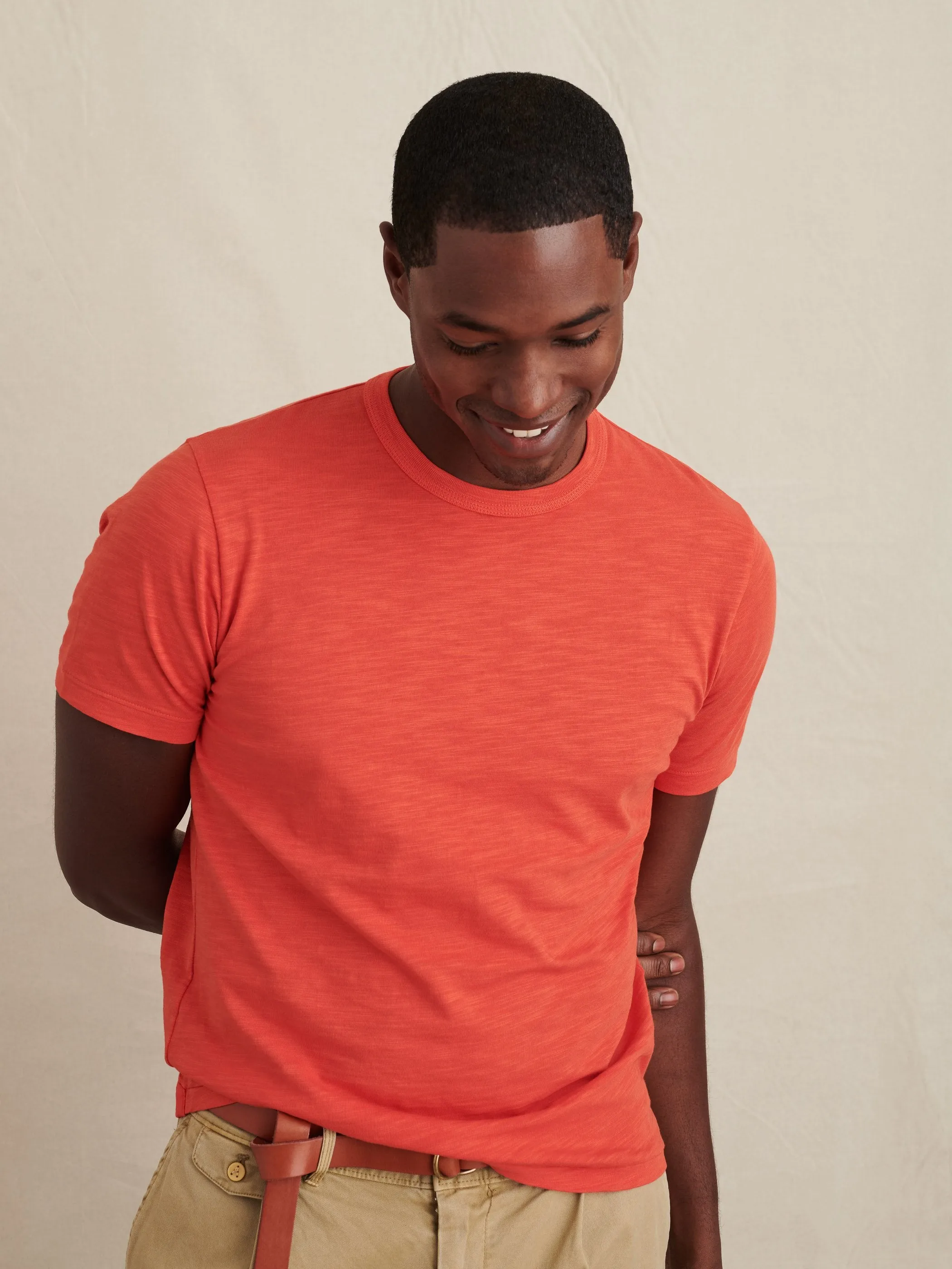 Standard Tee in Slub Cotton sold by Alex Mill product image thumbnail 3