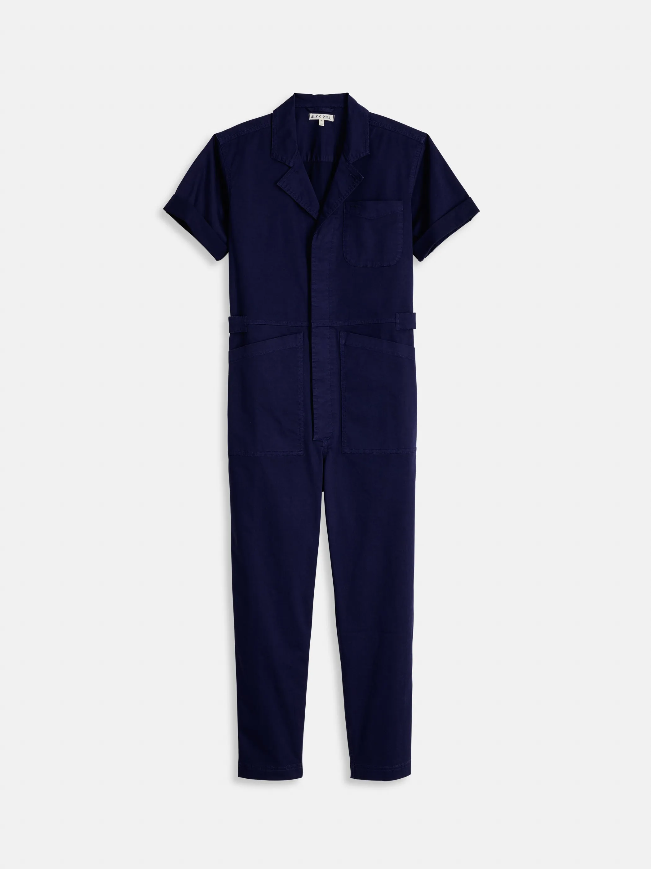Standard Short Sleeve Jumpsuit in Linen sold by Alex Mill