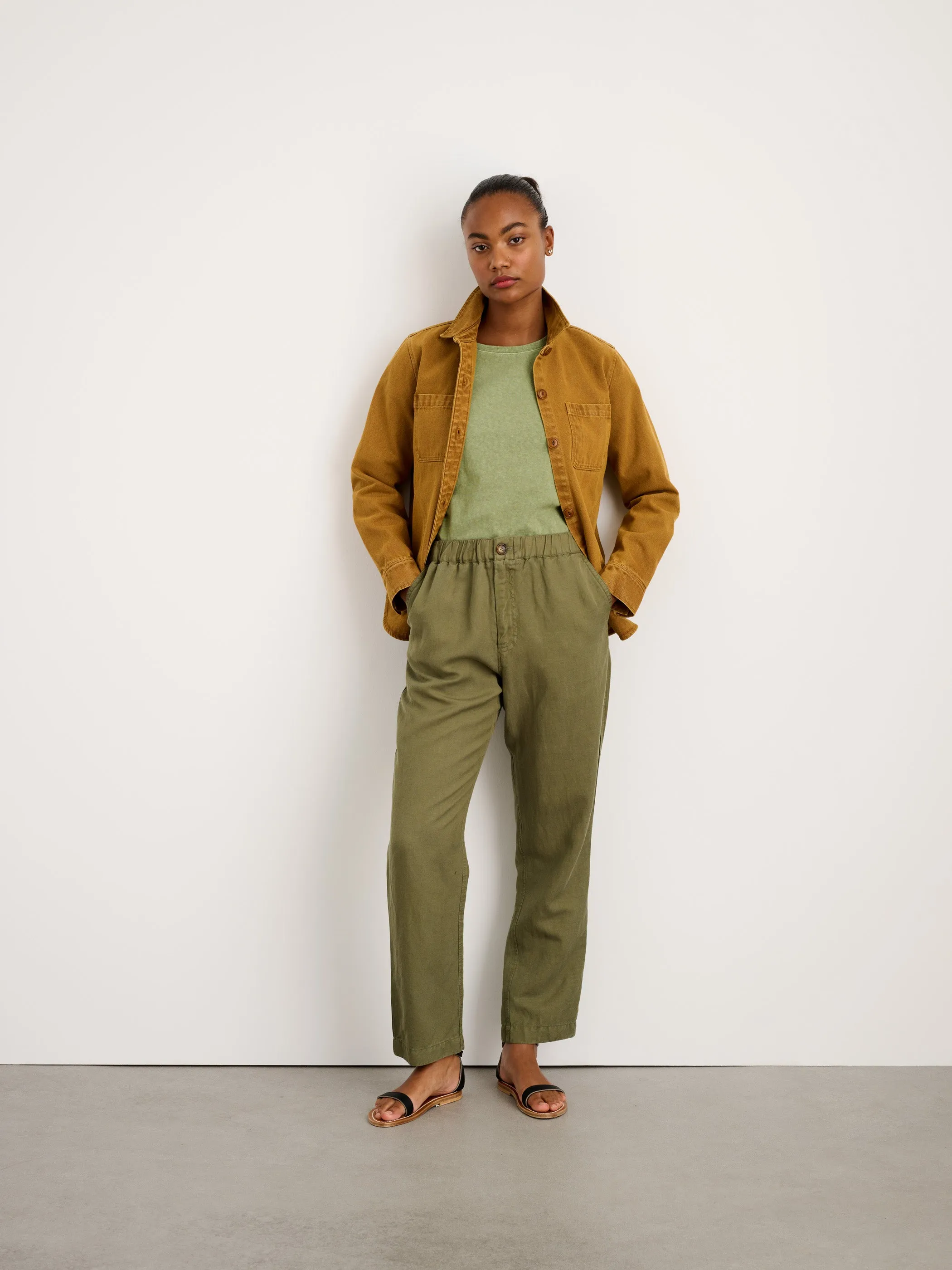 Suit(ish) Pull on Pant sold by Alex Mill product image thumbnail 2