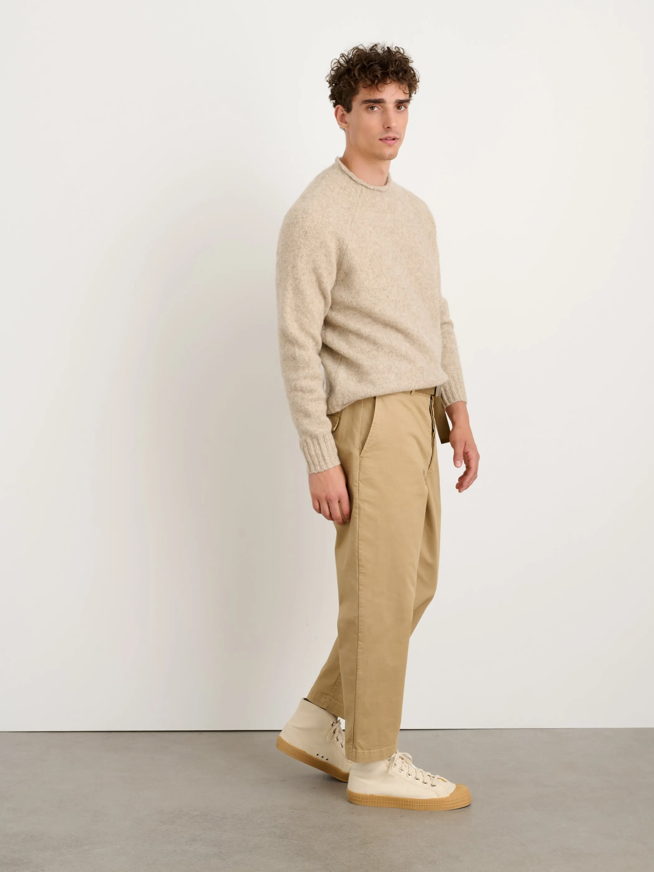Alex Rollneck Sweater in Alpaca sold by Alex Mill product image thumbnail 5