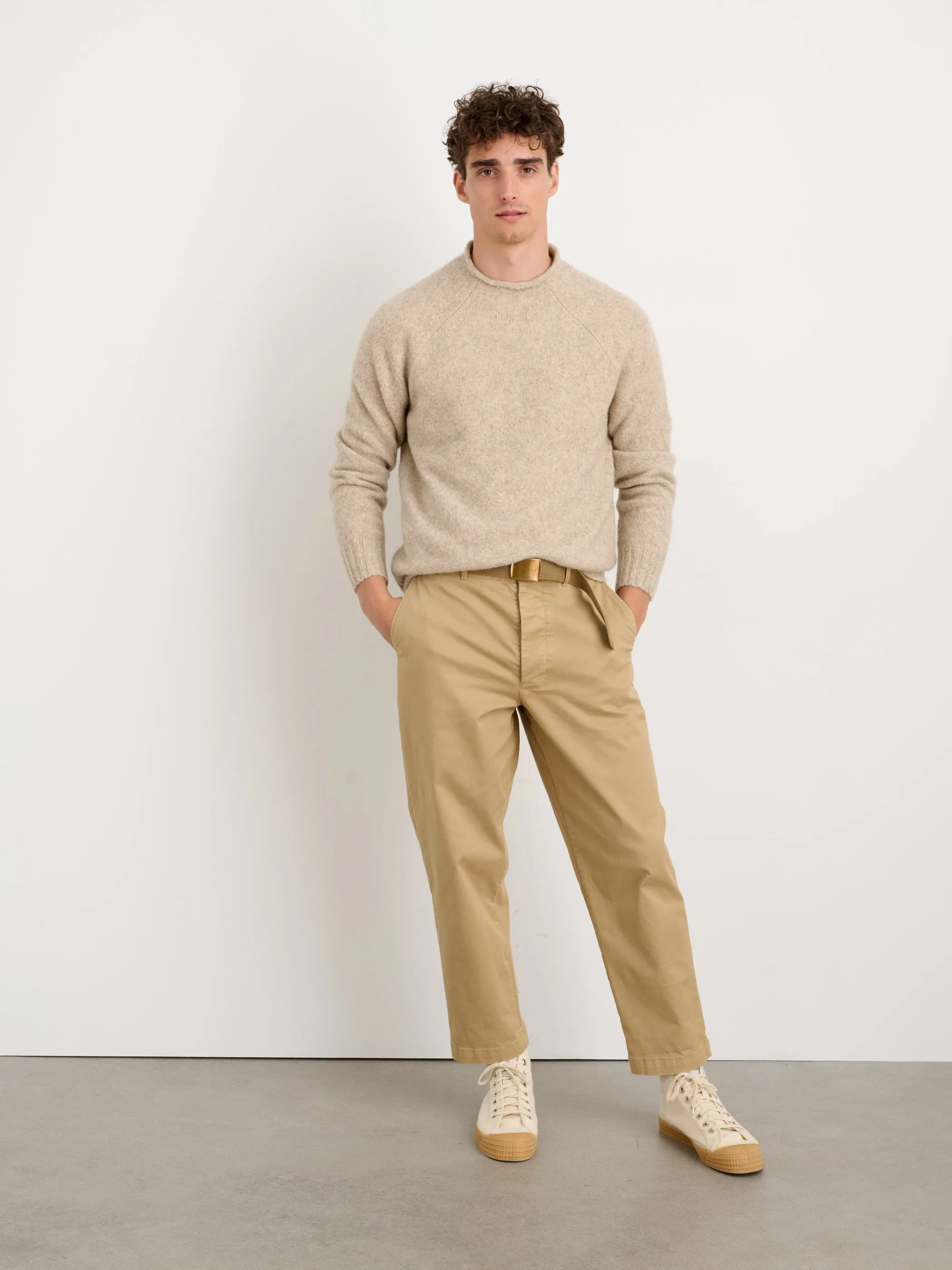 Alex Rollneck Sweater in Alpaca sold by Alex Mill product image thumbnail 3