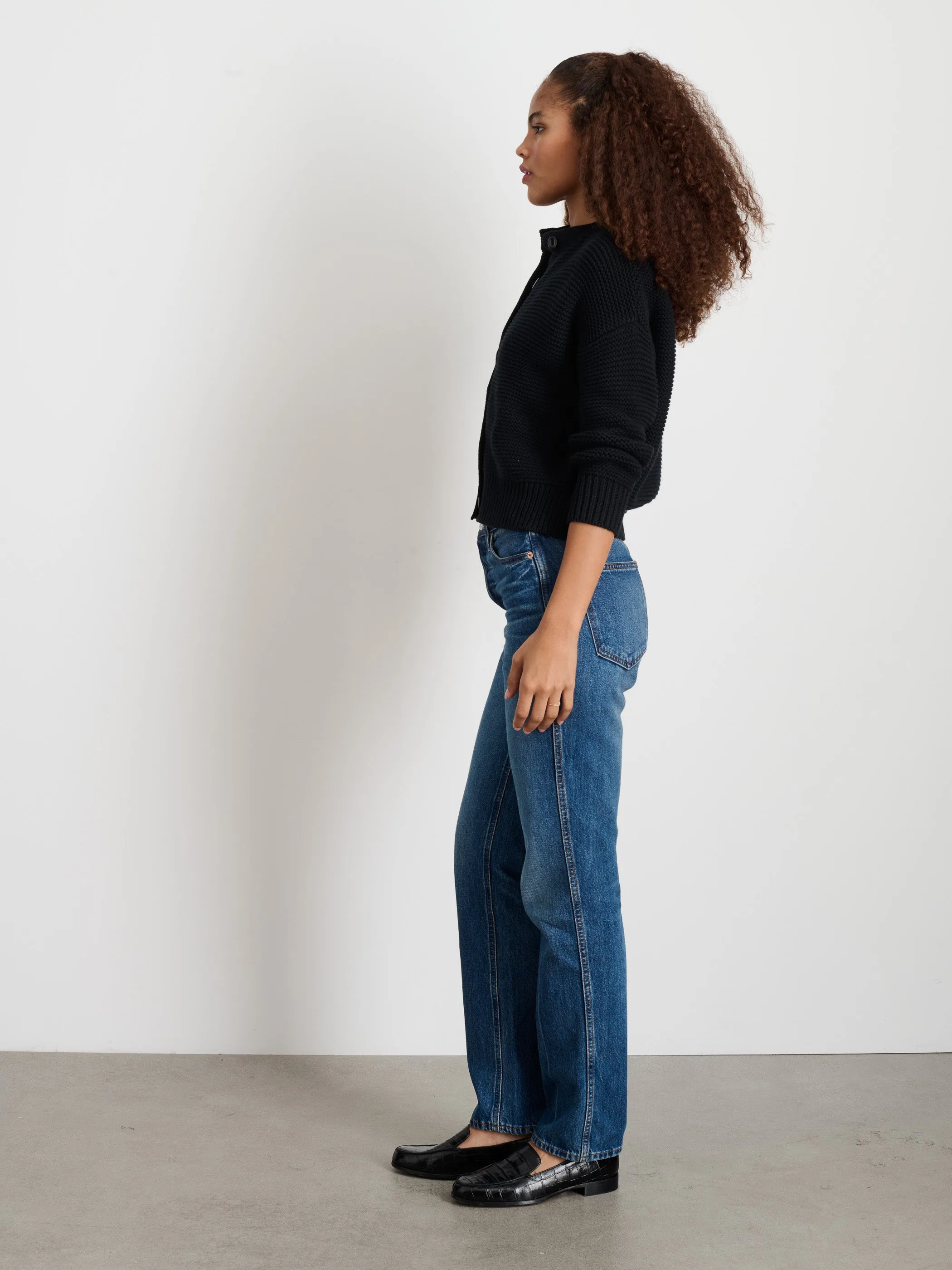 Nico Cardigan In Cotton sold by Alex Mill product image thumbnail 3