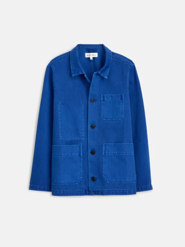 Britt Work Jacket in Recycled Denim sold by Alex Mill