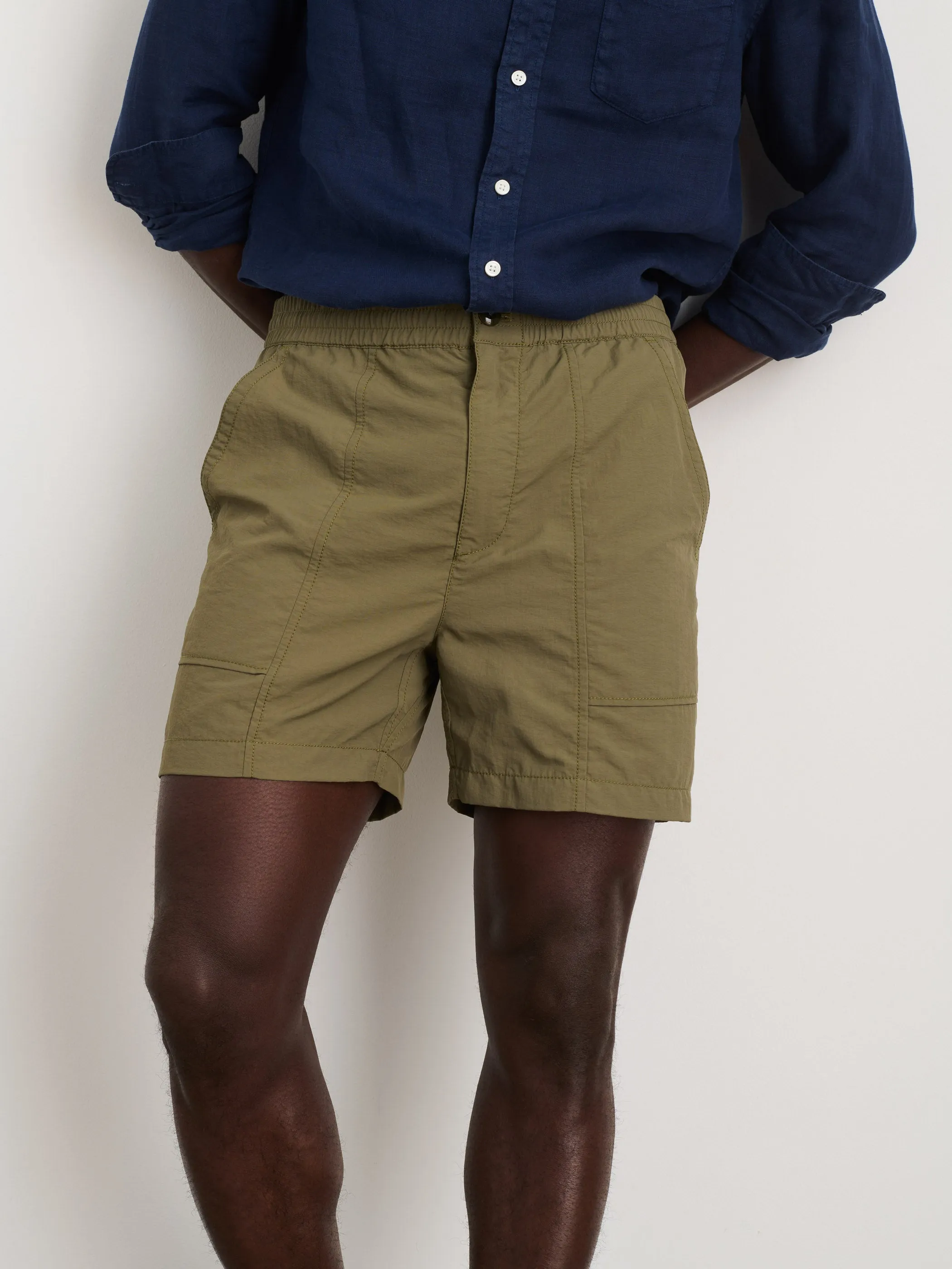 Utility Shorts in Nylon sold by Alex Mill product image thumbnail 3