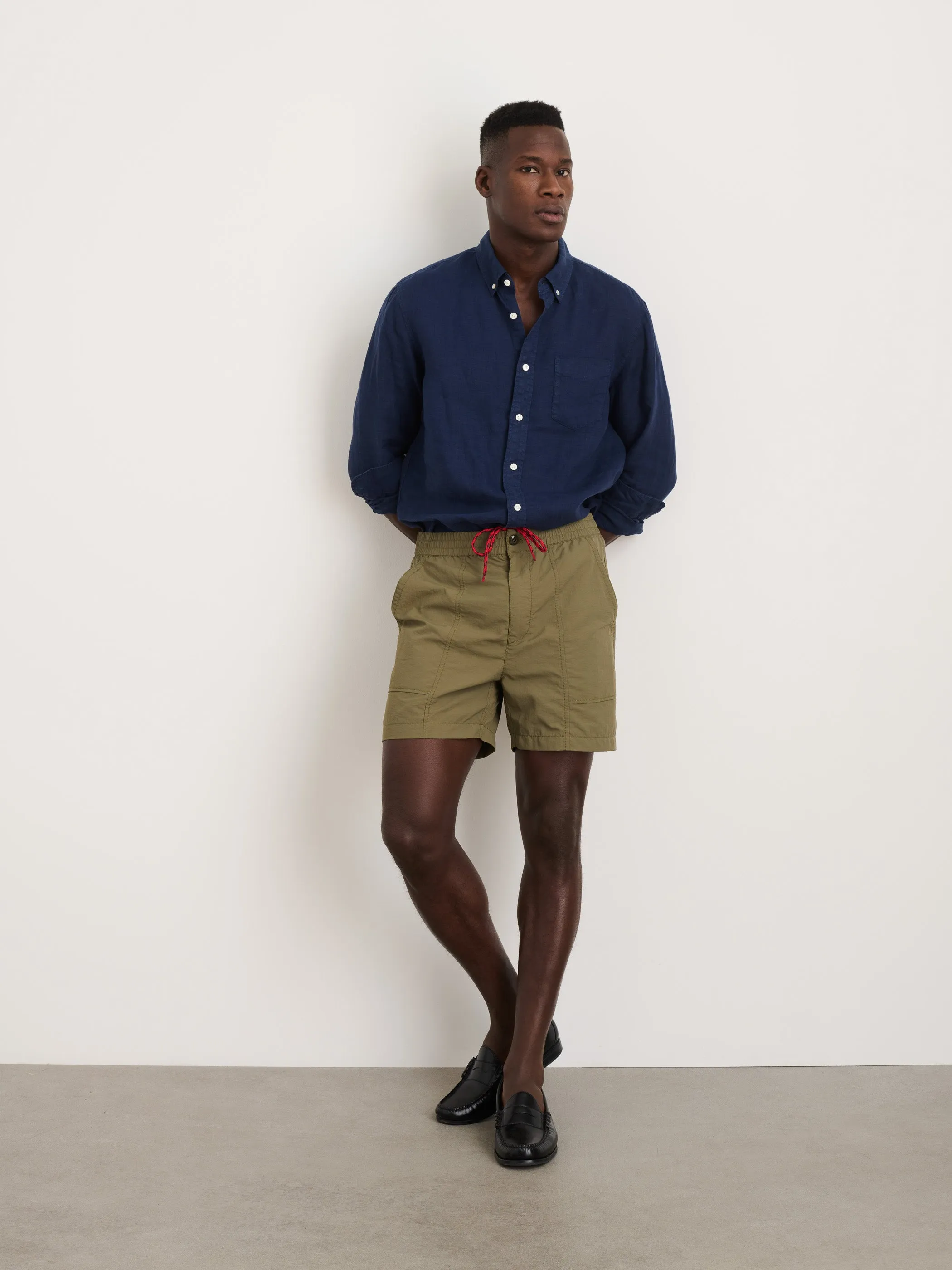 Utility Shorts in Nylon sold by Alex Mill product image thumbnail 2
