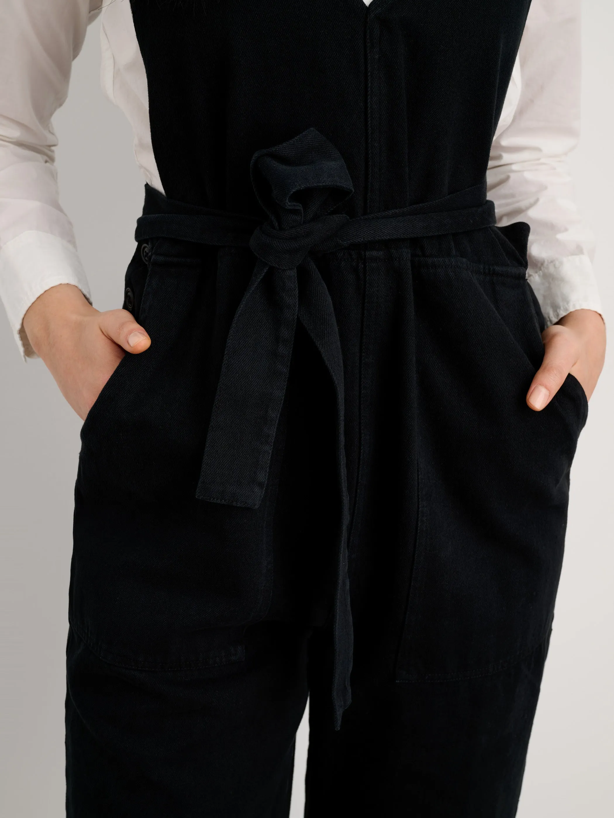 Ollie Overall in Recycled Denim sold by Alex Mill product image thumbnail 4