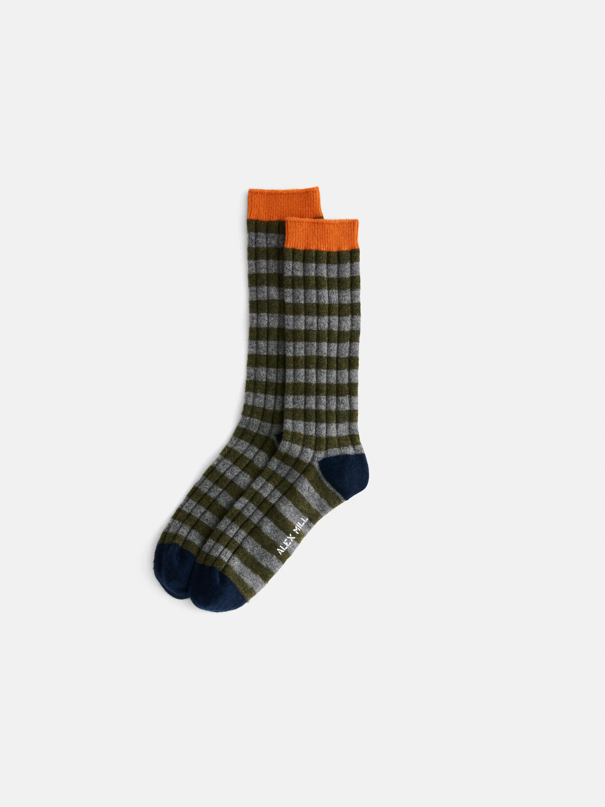 Cashmere Stripe Socks sold by Alex Mill