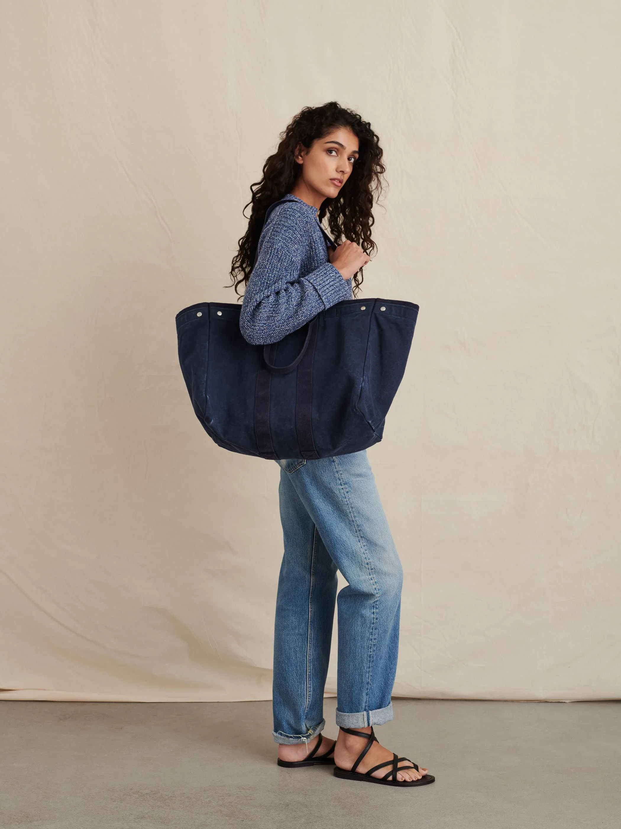 The Perfect Weekend Tote sold by Alex Mill product image thumbnail 3