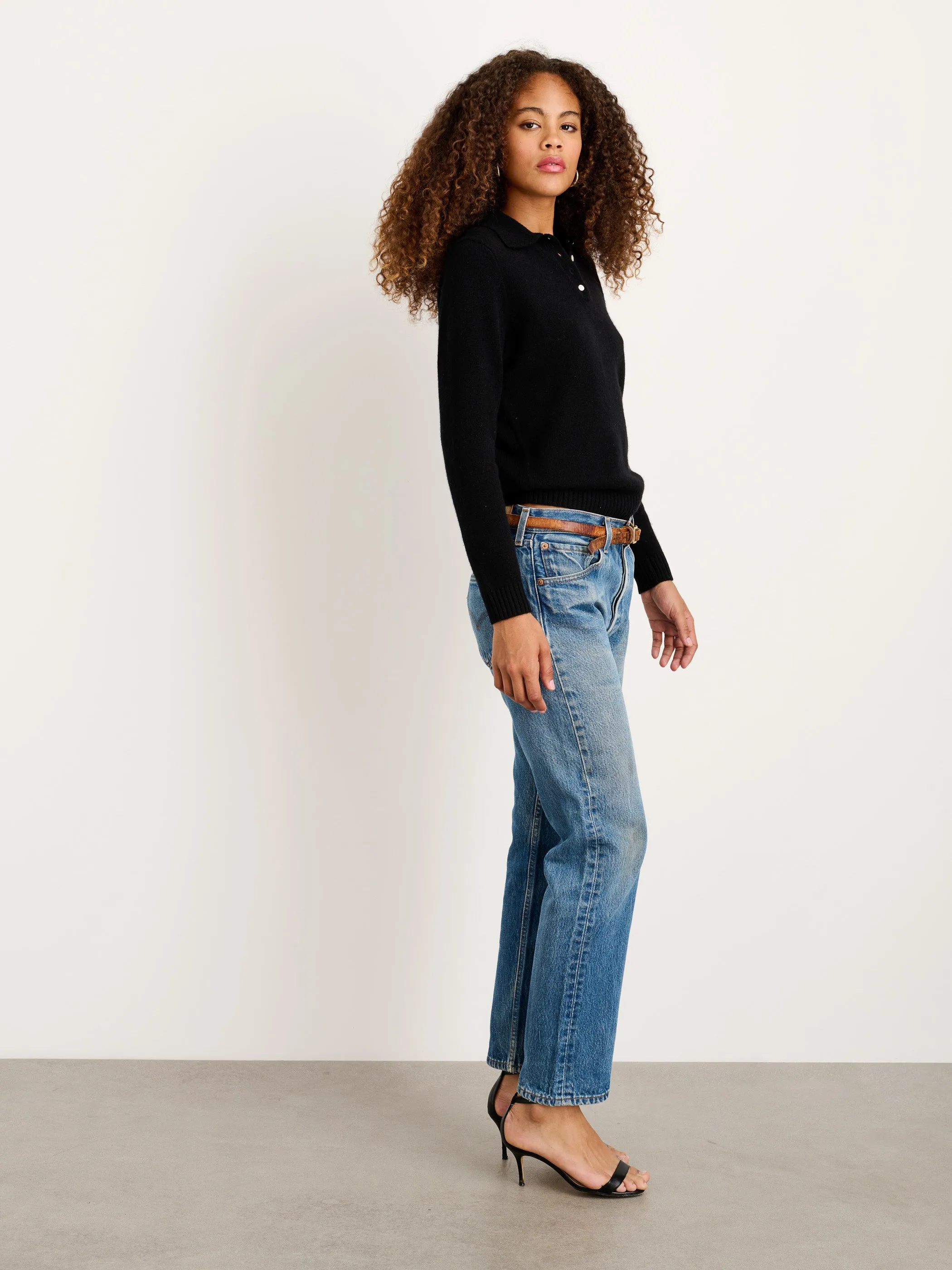 Alice Polo In Cashmere sold by Alex Mill product image thumbnail 4