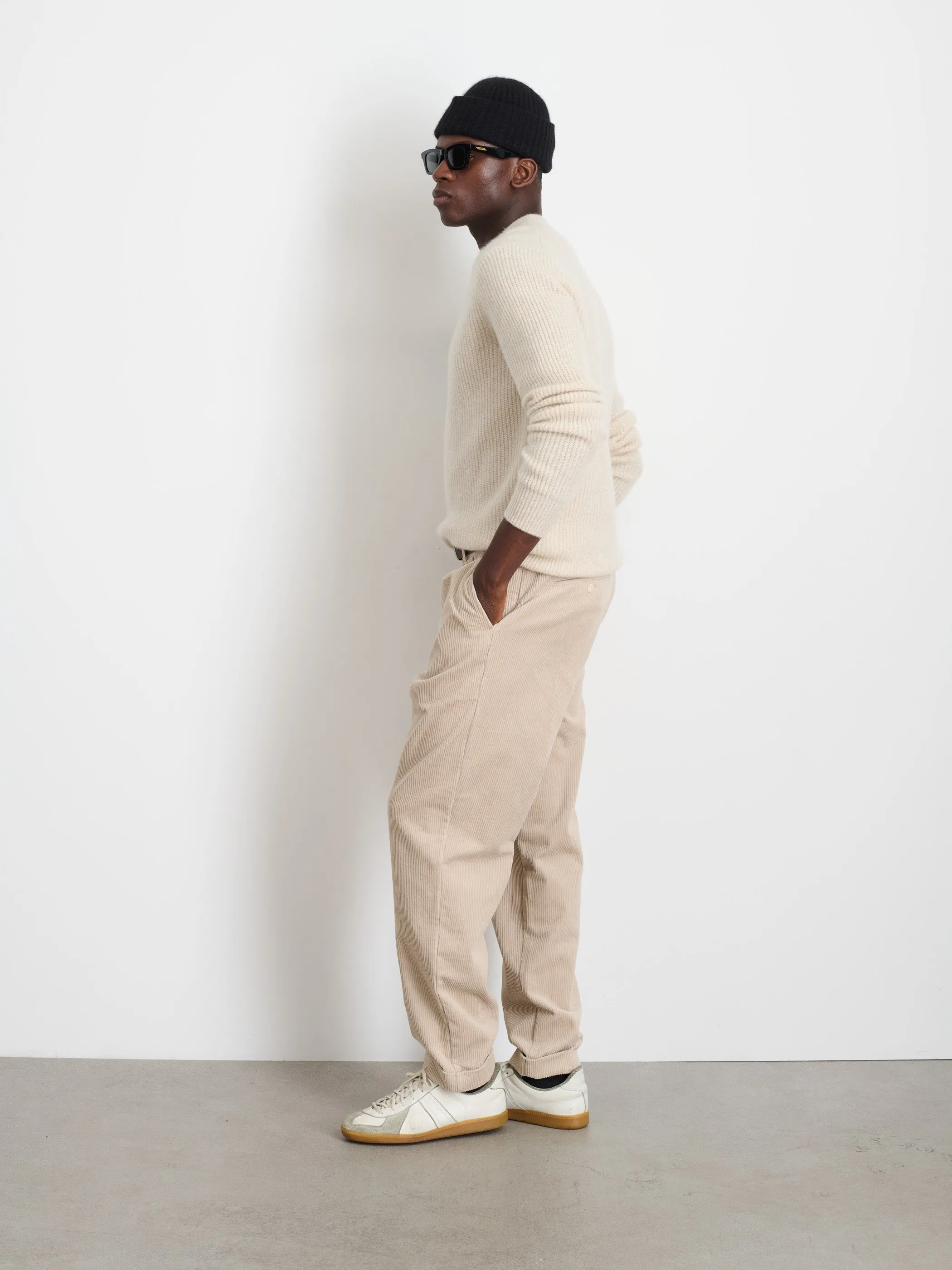 Standard Pleated Pant in Corduroy sold by Alex Mill product image thumbnail 4