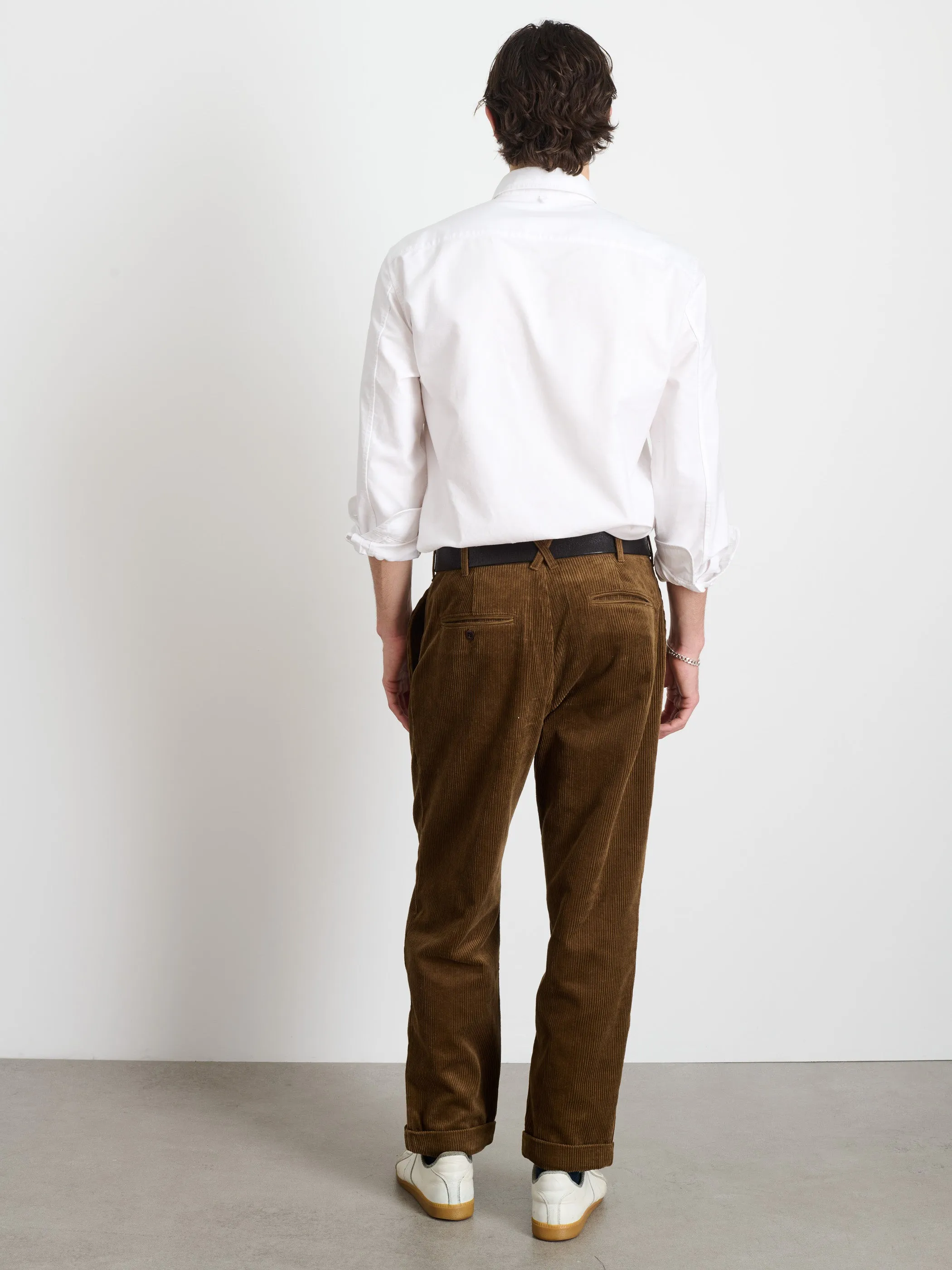 Standard Pleated Pant in Corduroy sold by Alex Mill product image thumbnail 5