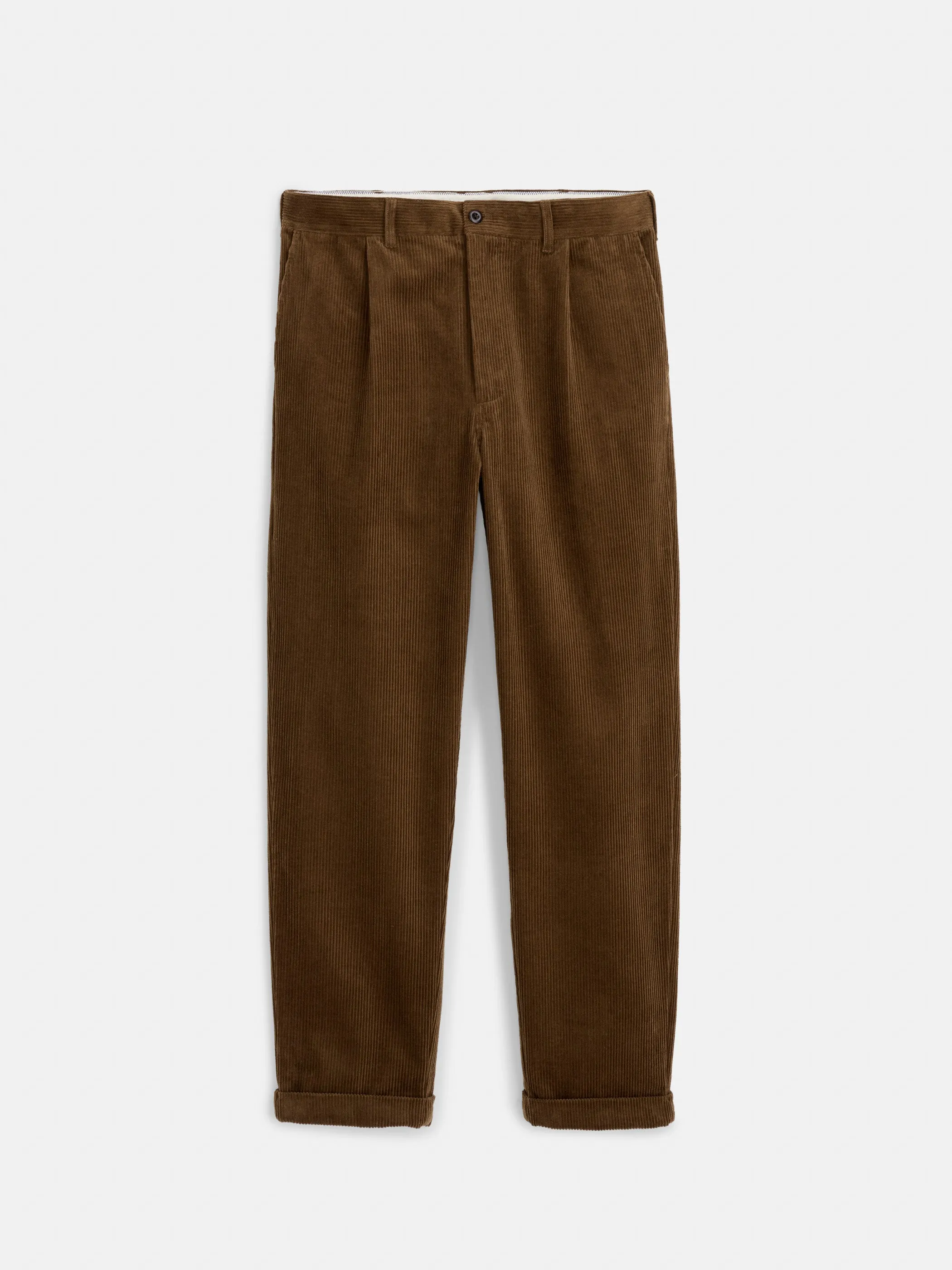 Standard Pleated Pant in Corduroy sold by Alex Mill