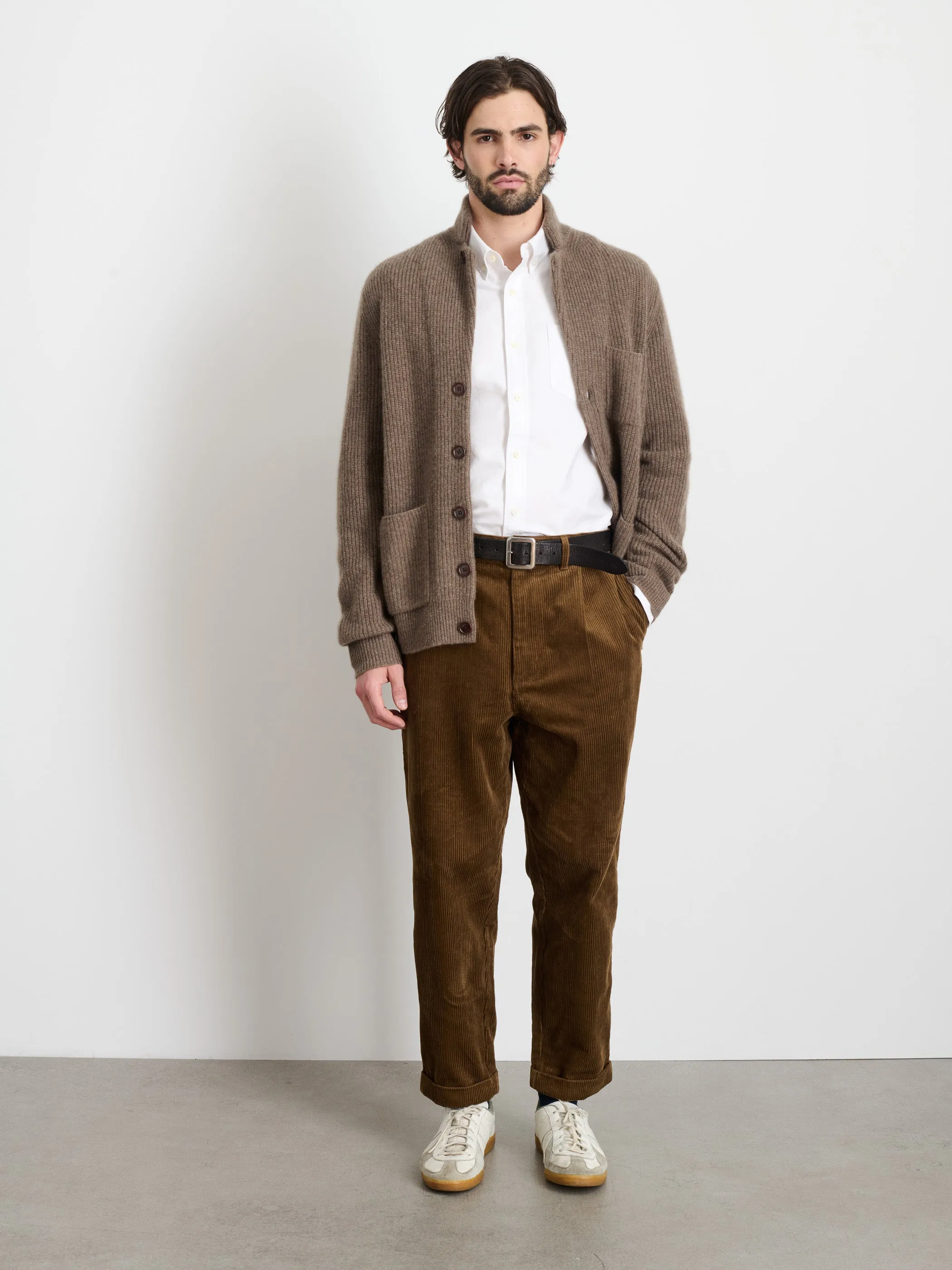 Standard Pleated Pant in Corduroy sold by Alex Mill product image thumbnail 2