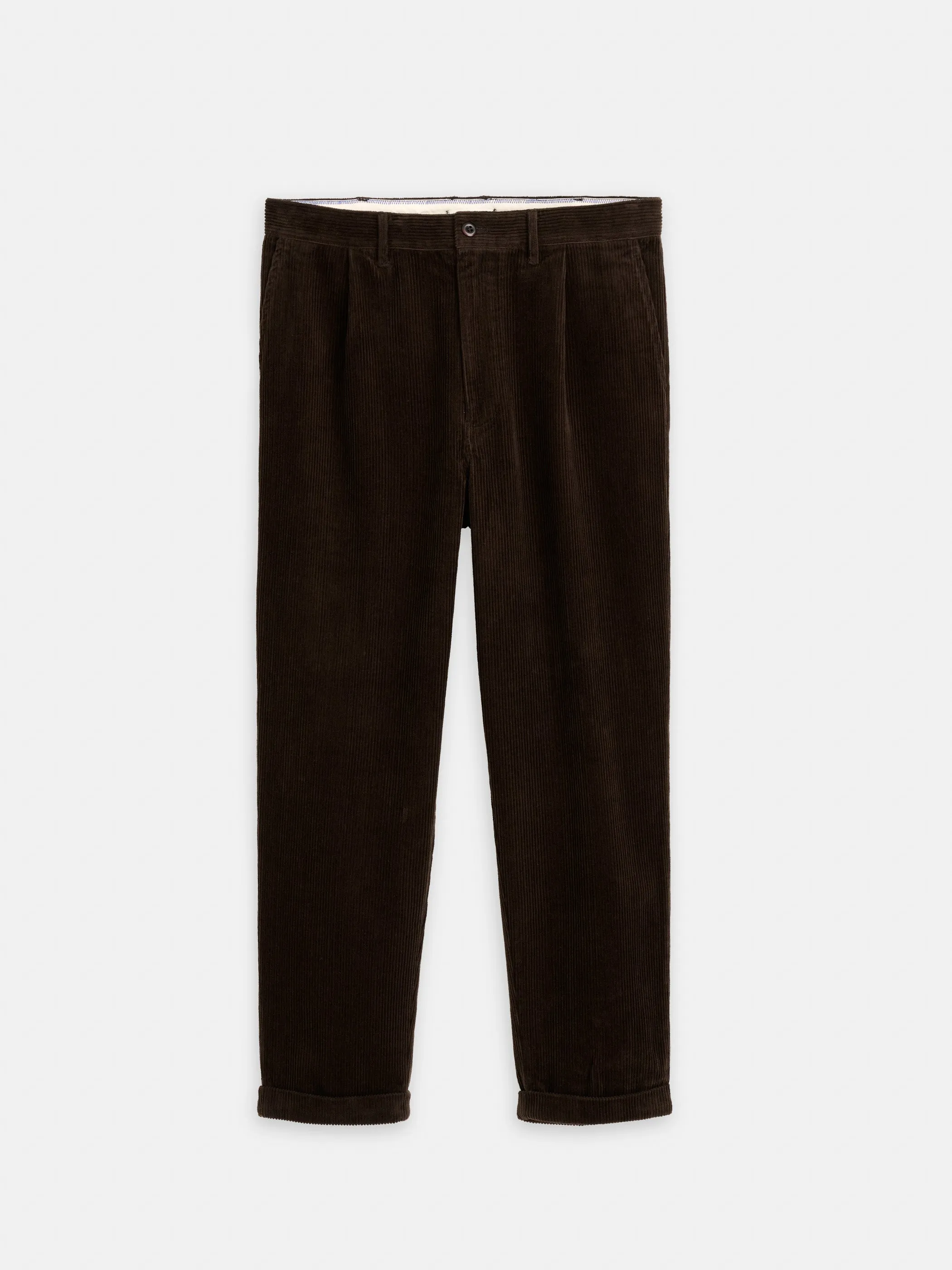 Standard Pleated Pant in Corduroy sold by Alex Mill