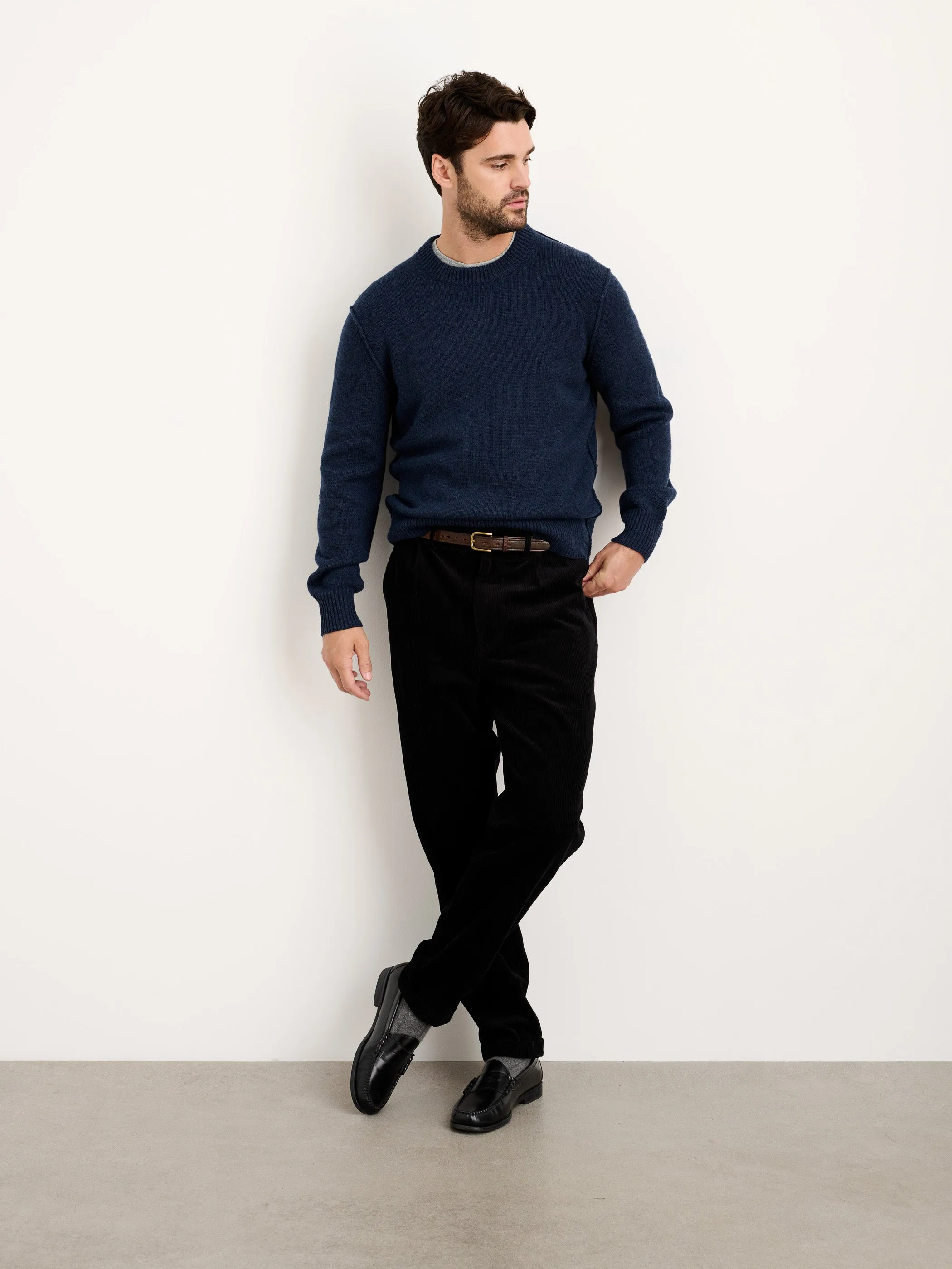 Standard Pleated Pant in Corduroy (Long Inseam) sold by Alex Mill product image thumbnail 3