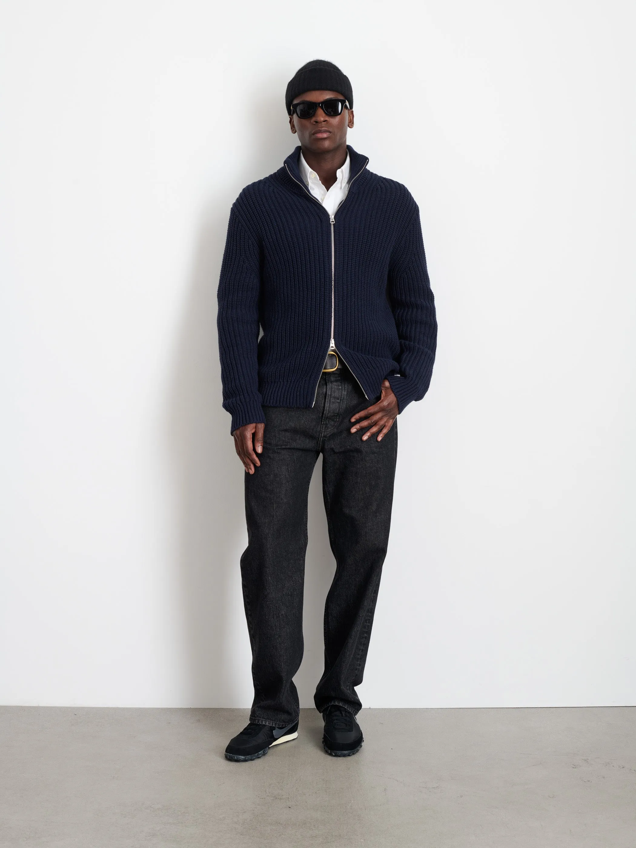 Wright Cardigan in Chunky Cotton sold by Alex Mill product image thumbnail 2