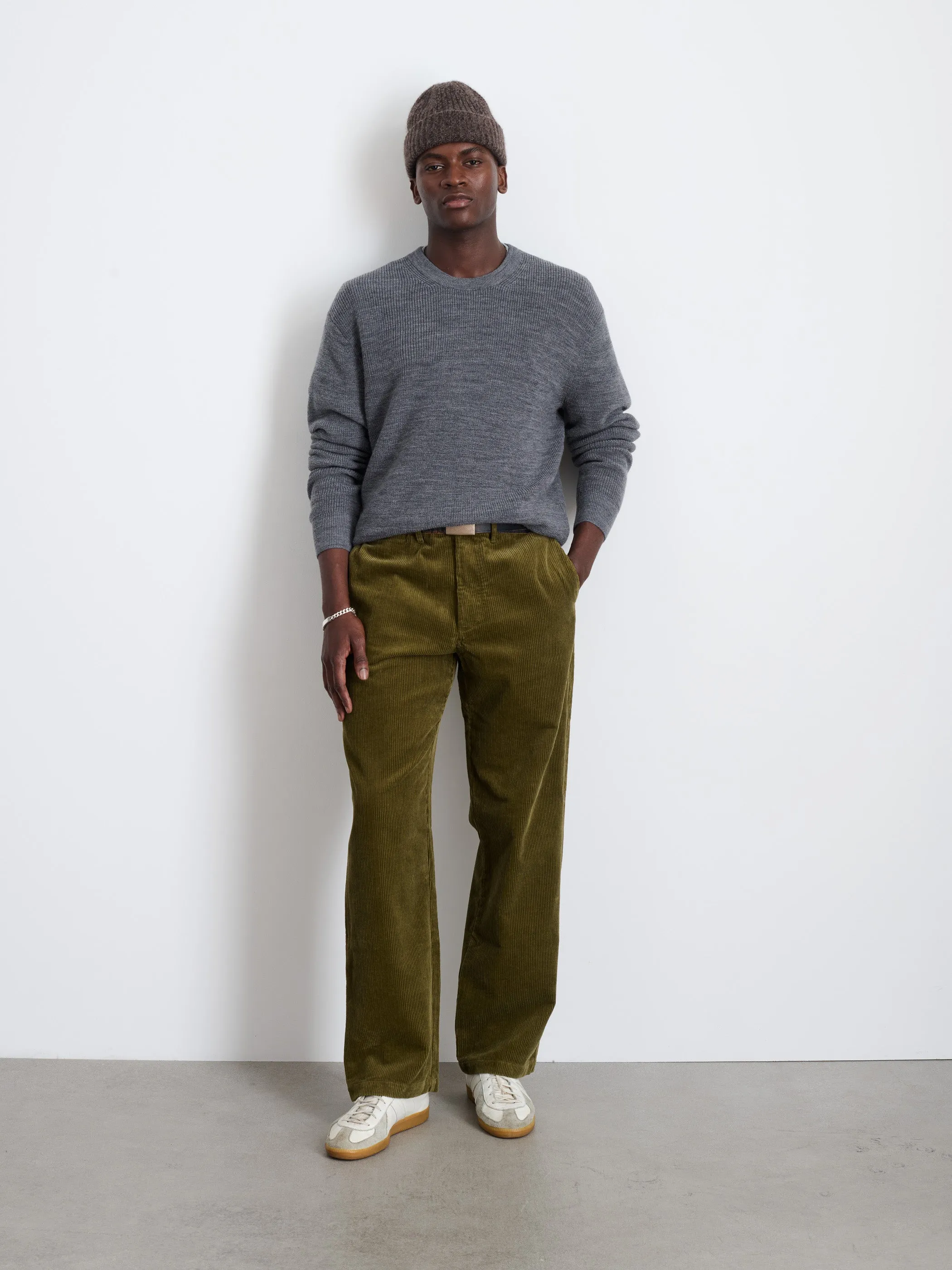 Straight Leg Pant in Corduroy (Long Inseam) sold by Alex Mill product image thumbnail 4