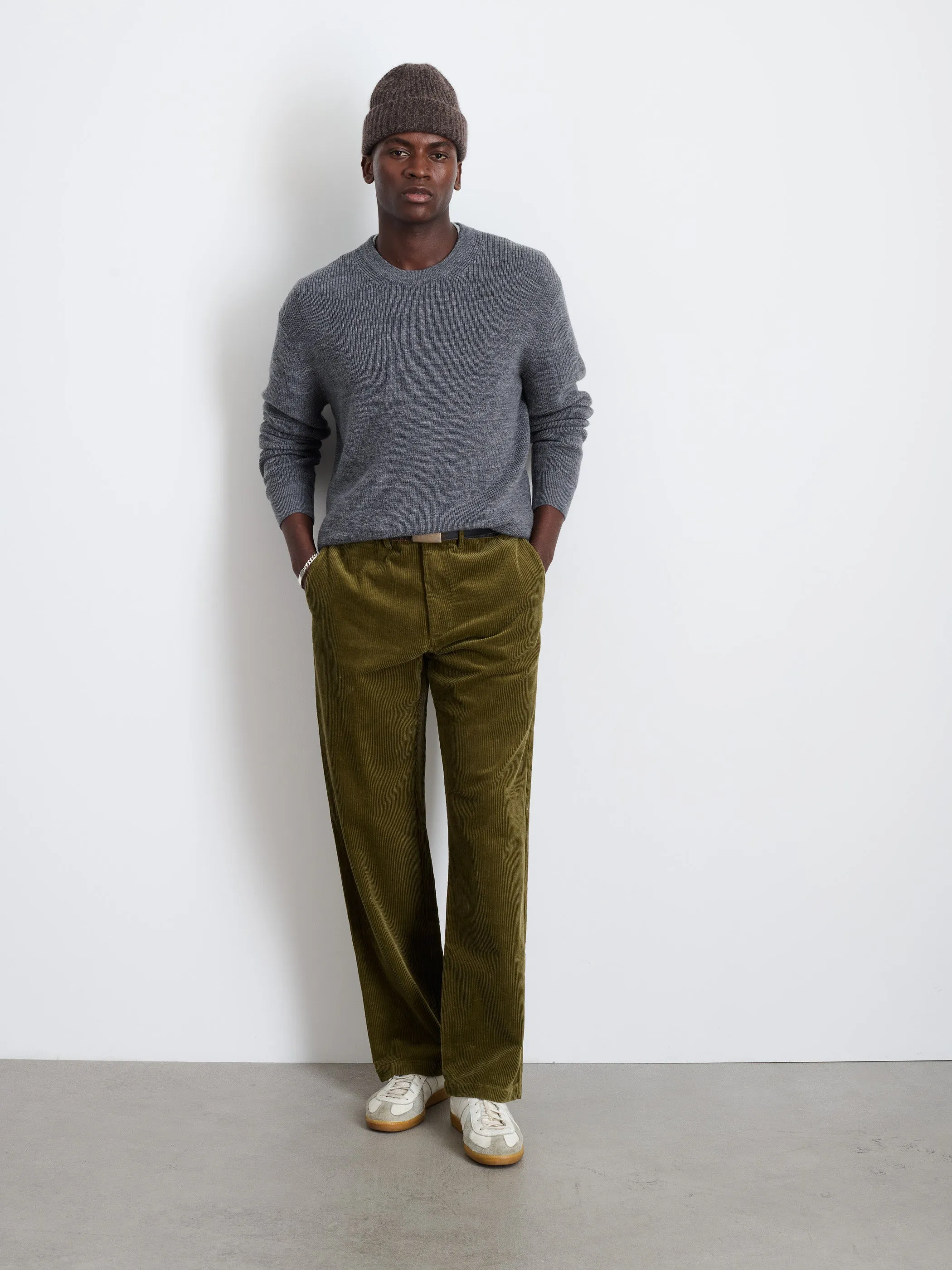 Straight Leg Pant in Corduroy (Long Inseam) sold by Alex Mill product image thumbnail 2