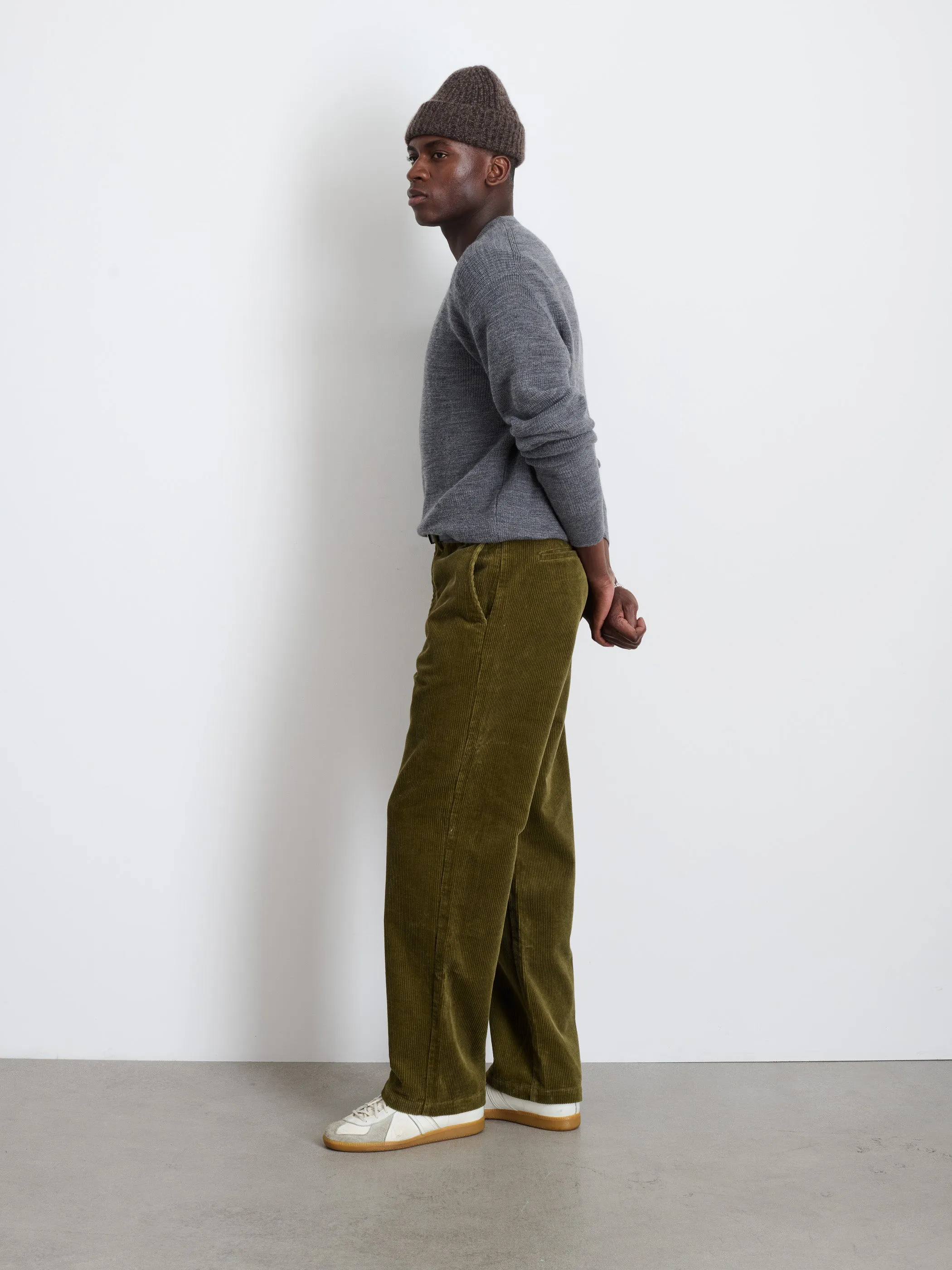 Straight Leg Pant in Corduroy (Long Inseam) sold by Alex Mill product image thumbnail 5